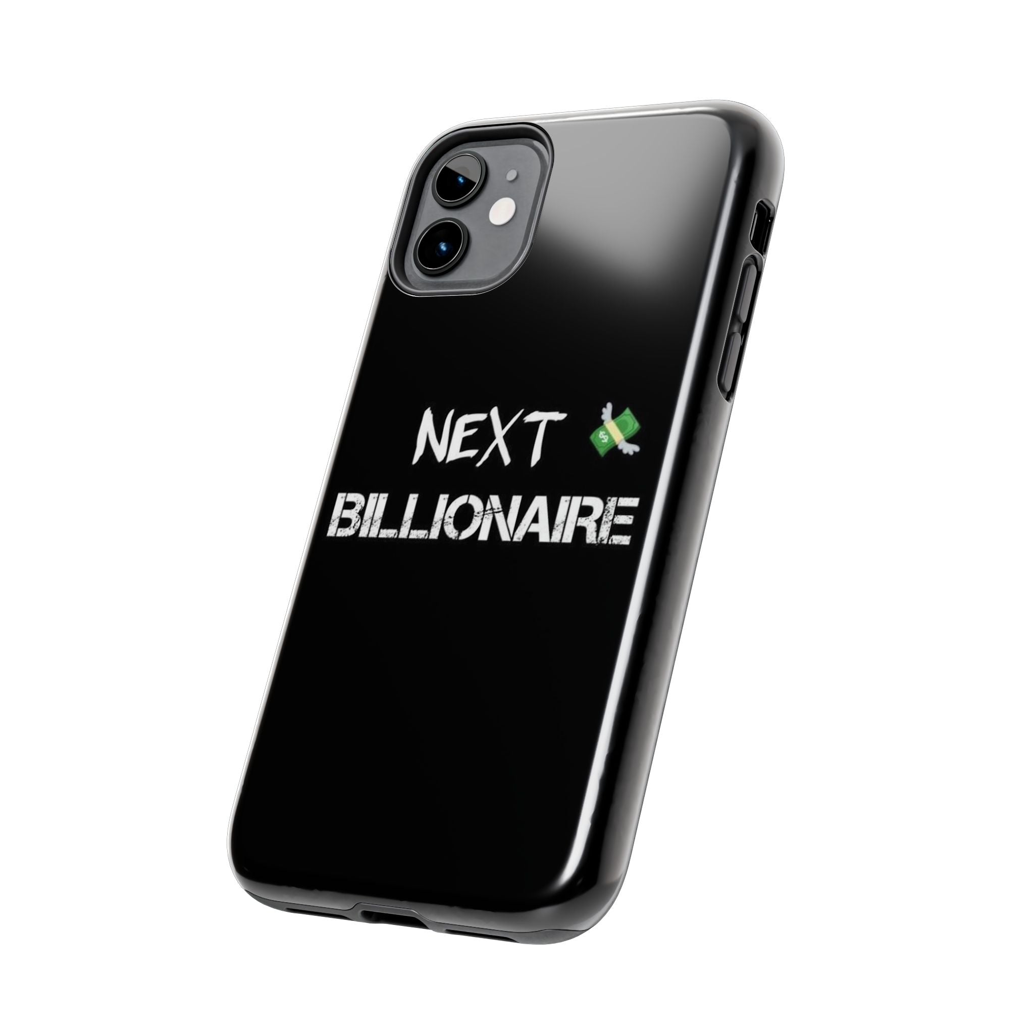 Bold Next Billionaire Phone Case, Tough Phone Cover, Entrepreneur Gift, Motivational Phone Accessory, Unique Tech Decor