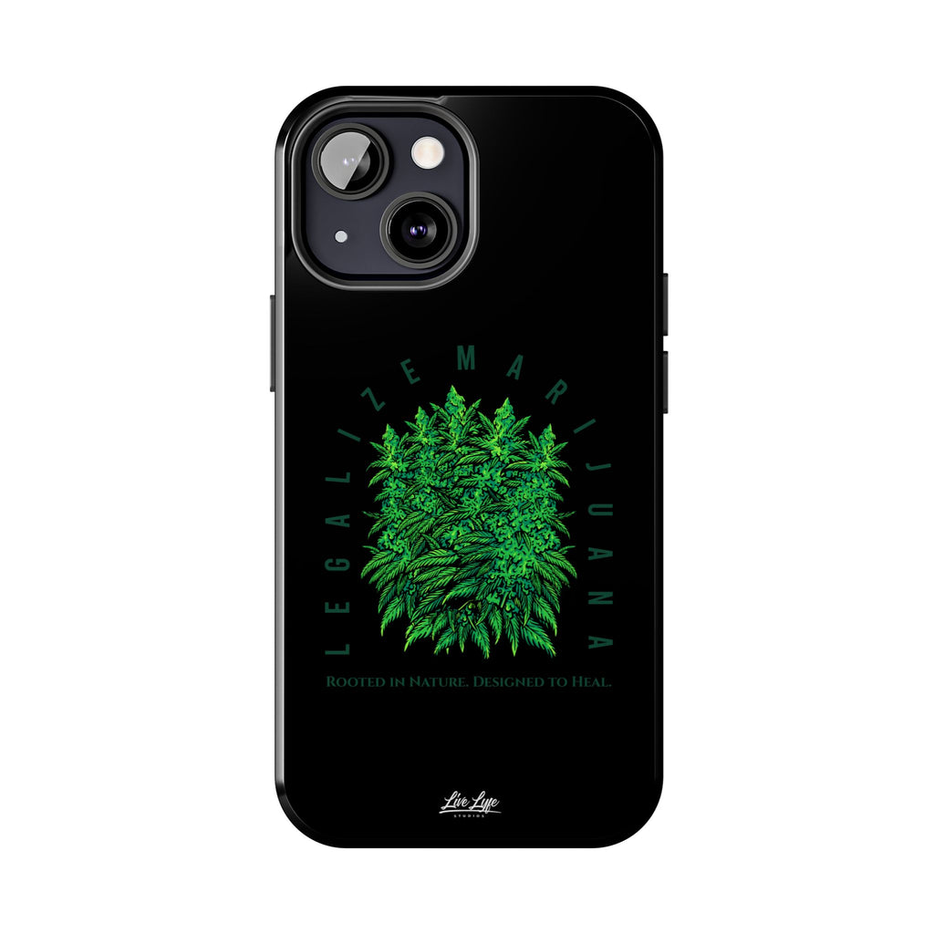 Legalize The Plant Phone Case – Sleek Black Cover