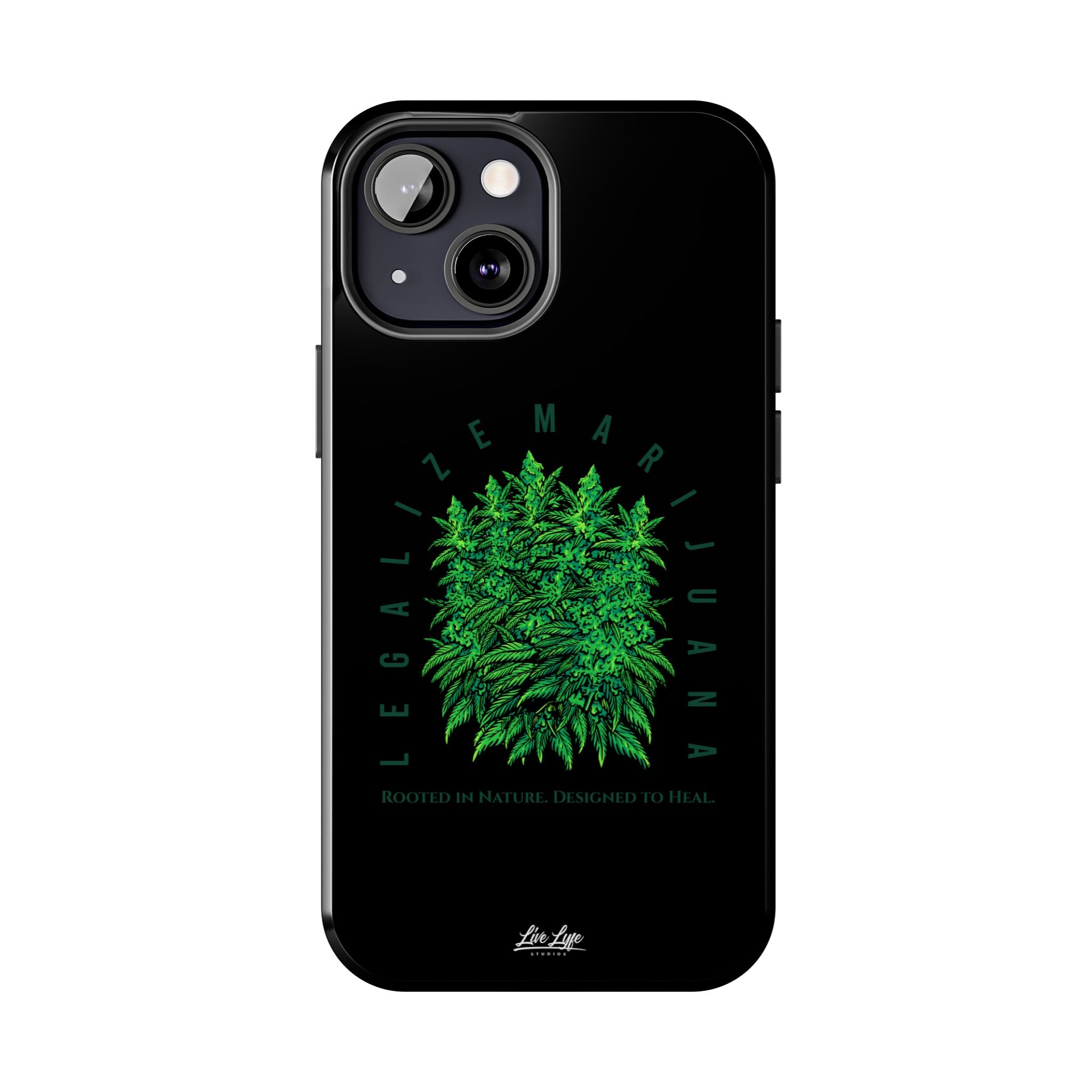 Legalize The Plant Phone Case – Sleek Black Cover