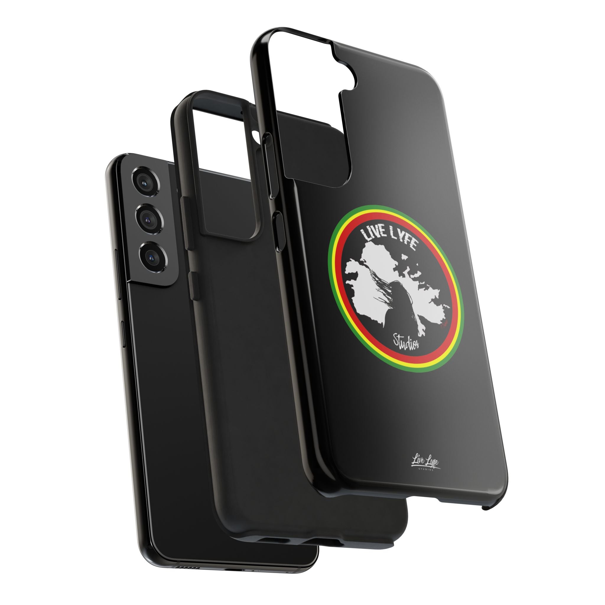 Livel Lyfe Phone Case – Sleek Black Cover