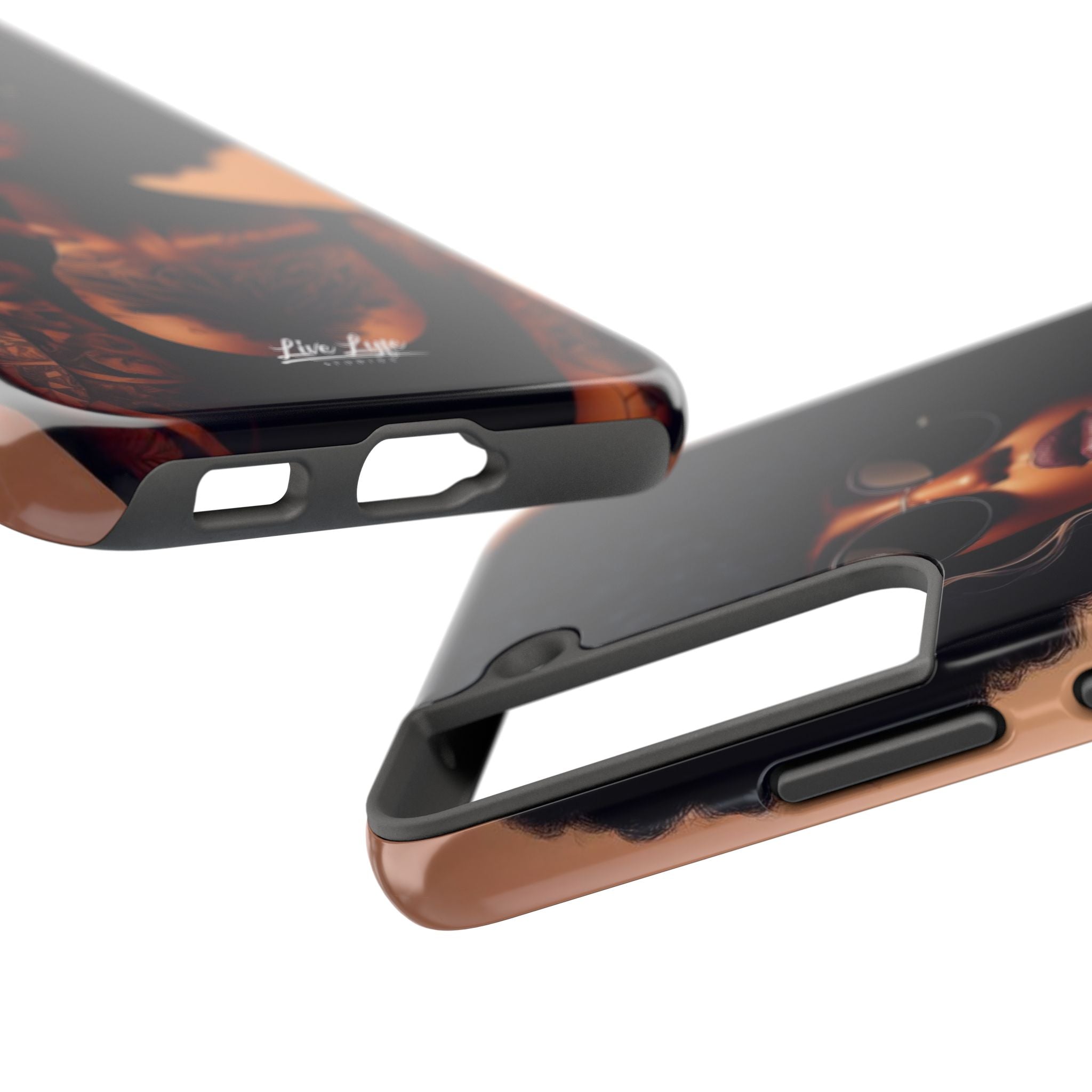 Smoke & Soul Afro Queen Vibe Phone Case, Protective Phone Case