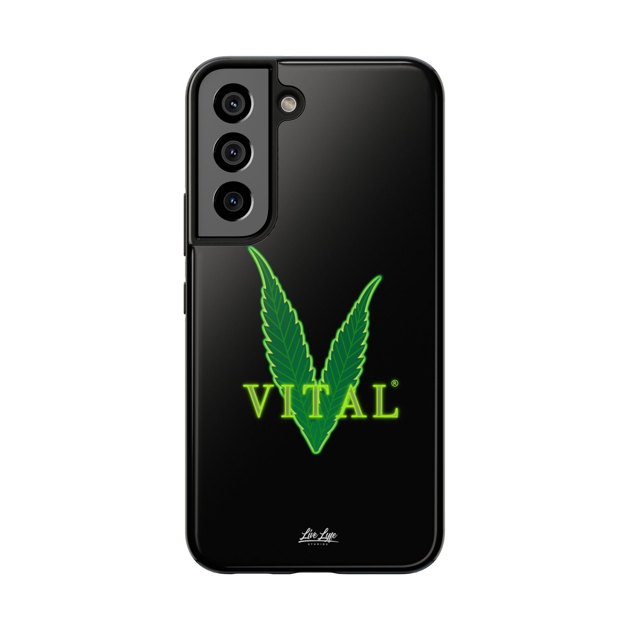 Vital Lyfe Phone Case – Sleek Black Cover
