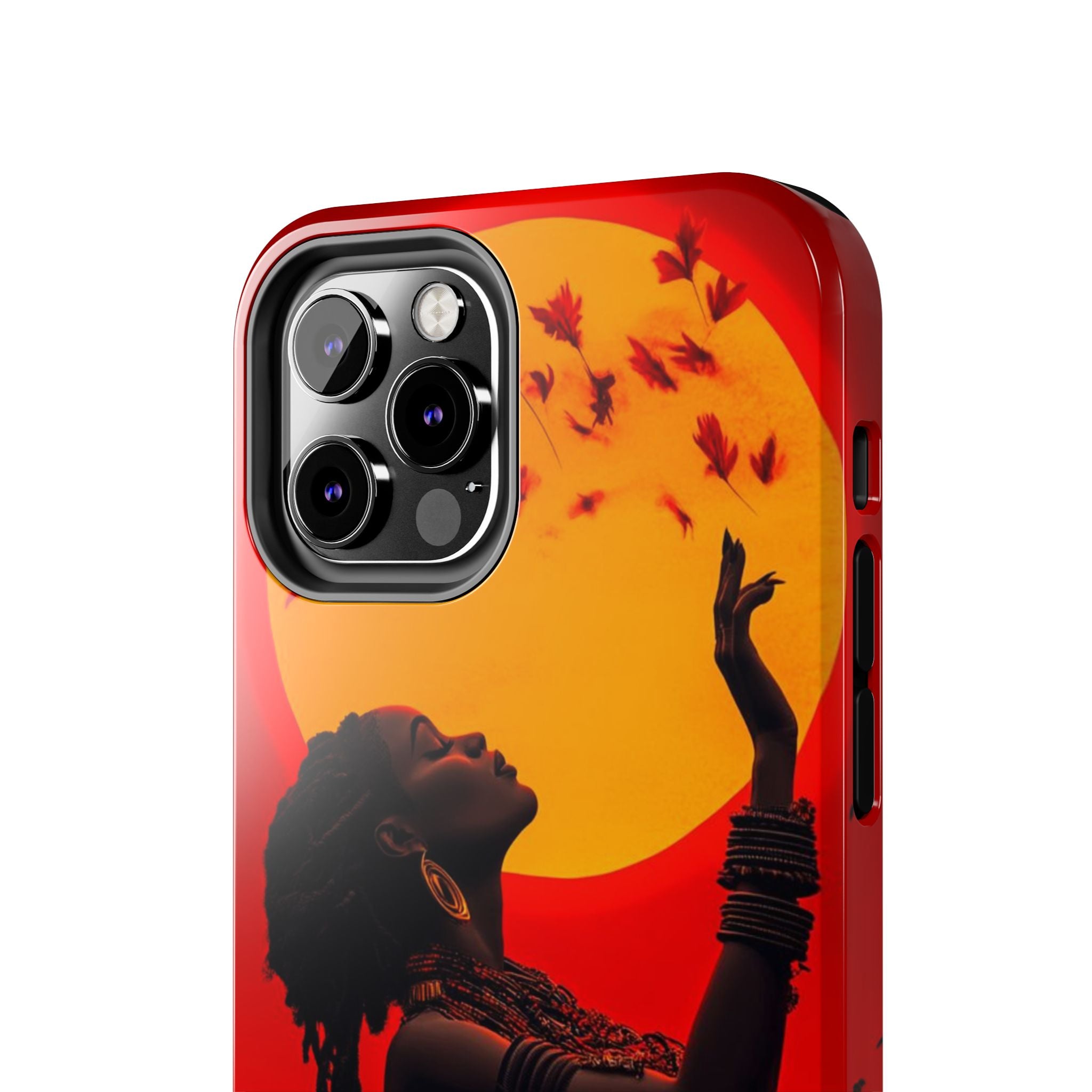 Sunset Spirit, Rasta Soul Awakening Phone Case