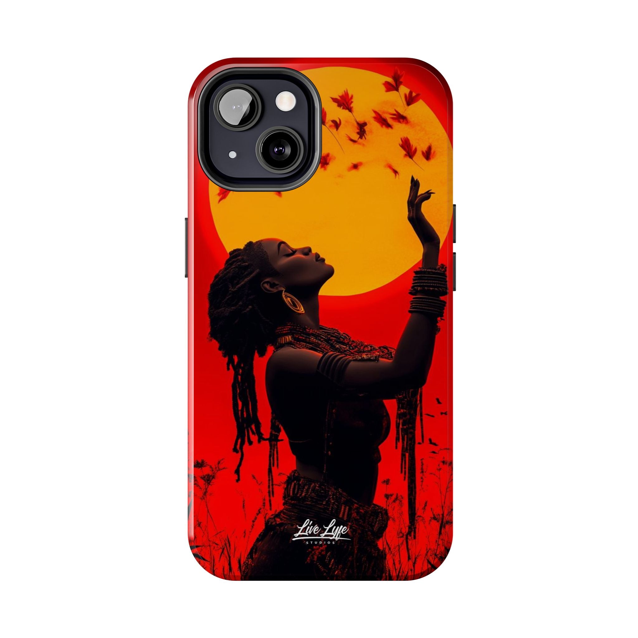 Sunset Spirit, Rasta Soul Awakening Phone Case