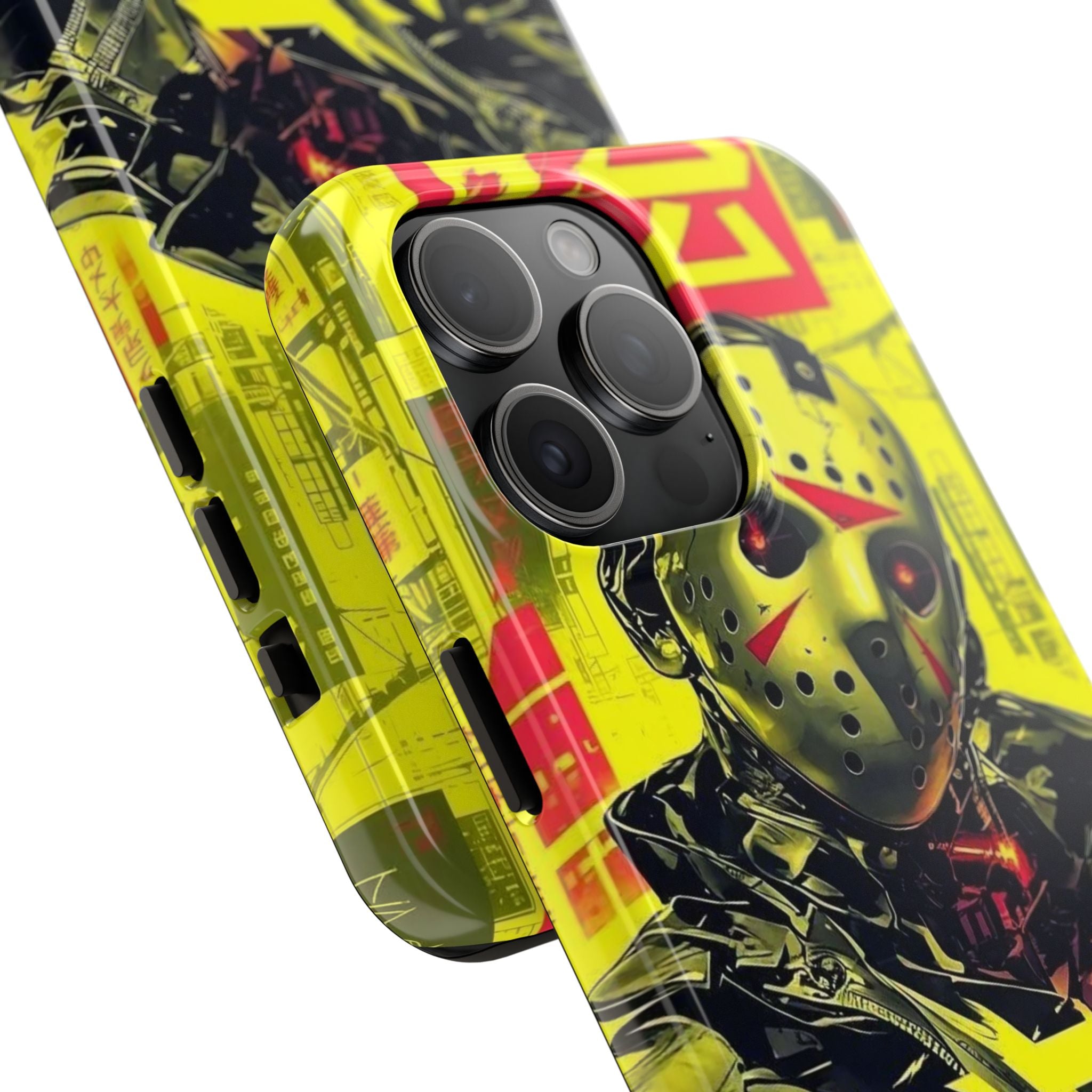 Cyberpunk Tough Phone Case - Unique Tech Accessory for Gamers, Gift for Birthdays, Holidays, Phone Protection, Stylish Design