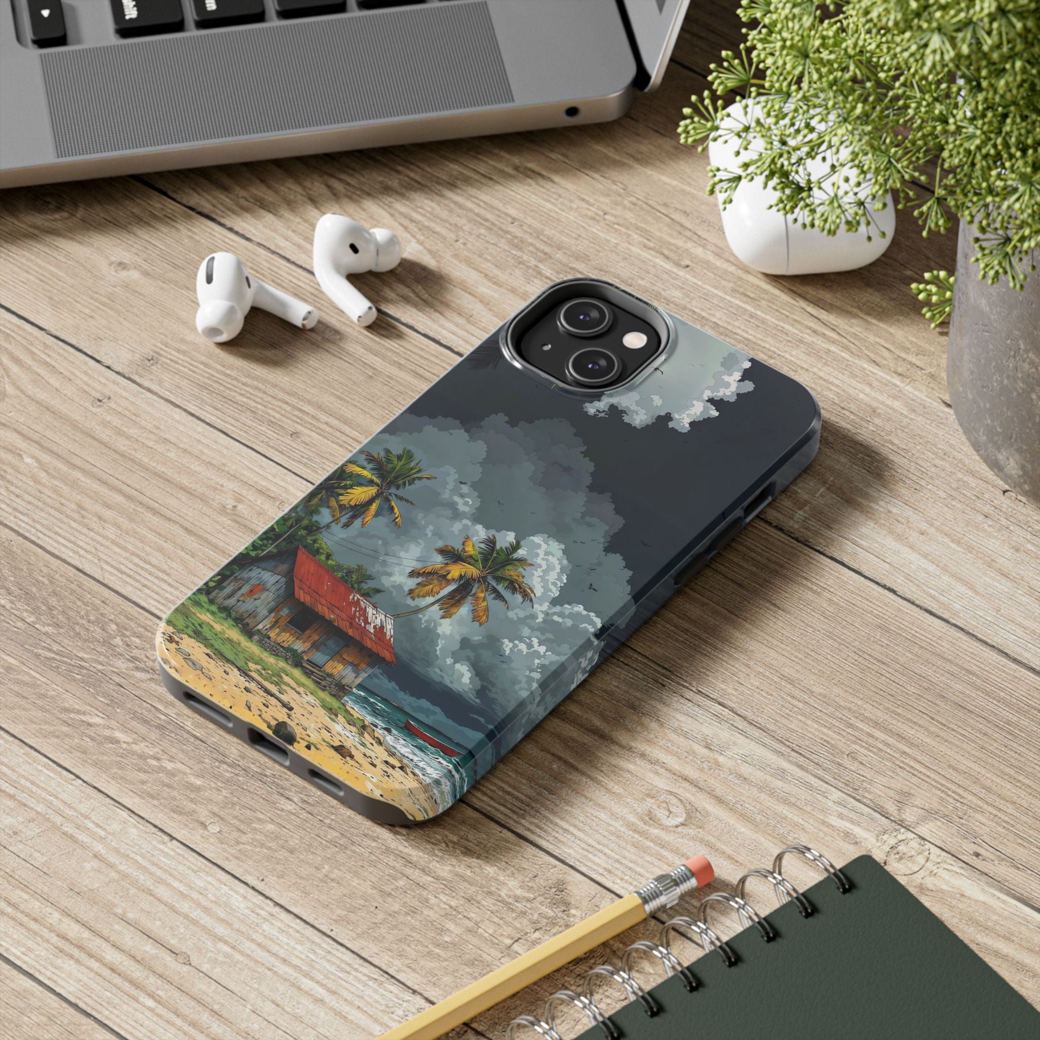 Tropical Beach Phone Cases - Coastal Vibes, Summer Gift, Adventure Ready, Travel Companion, Protective Cover Layer