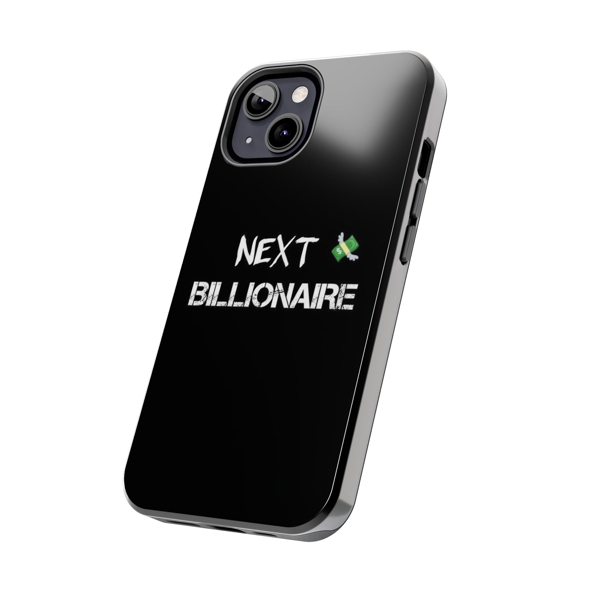 Bold Next Billionaire Phone Case, Tough Phone Cover, Entrepreneur Gift, Motivational Phone Accessory, Unique Tech Decor