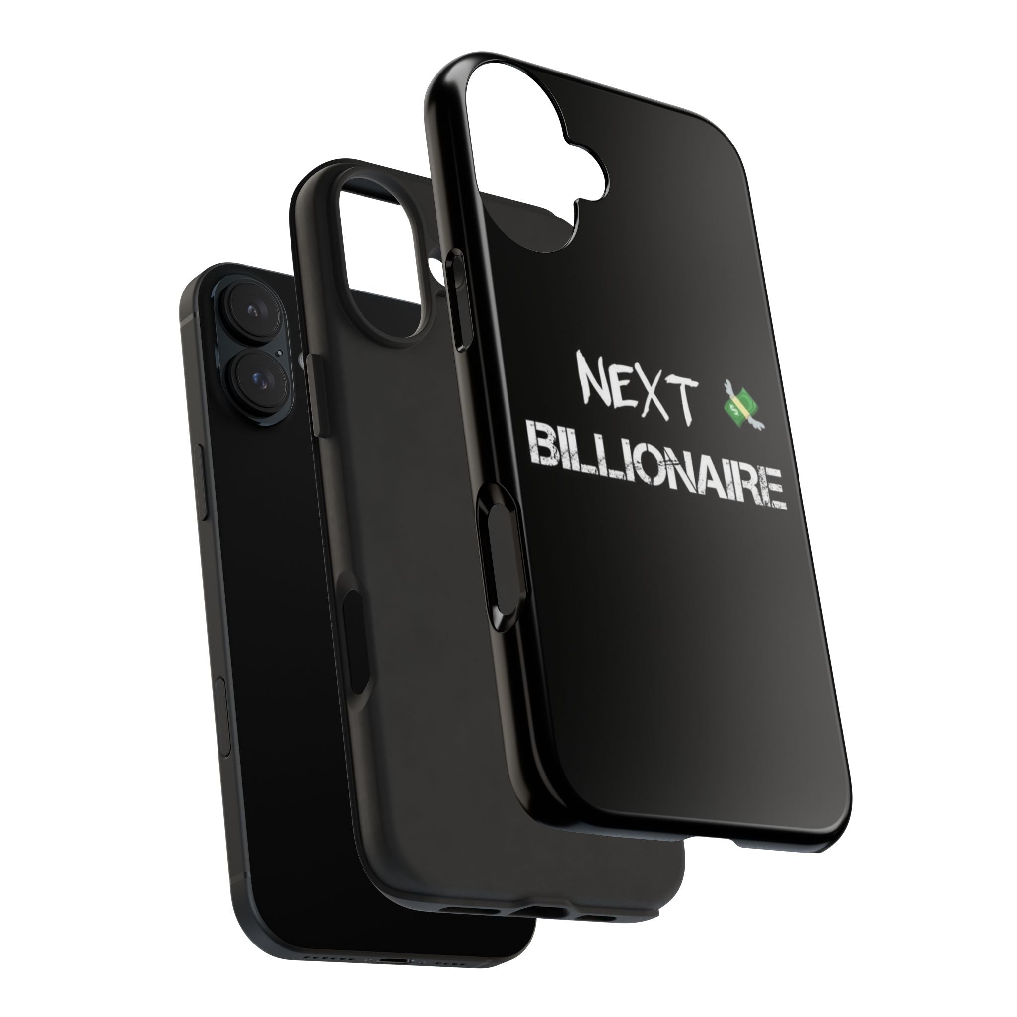Bold Next Billionaire Phone Case, Tough Phone Cover, Entrepreneur Gift, Motivational Phone Accessory, Unique Tech Decor
