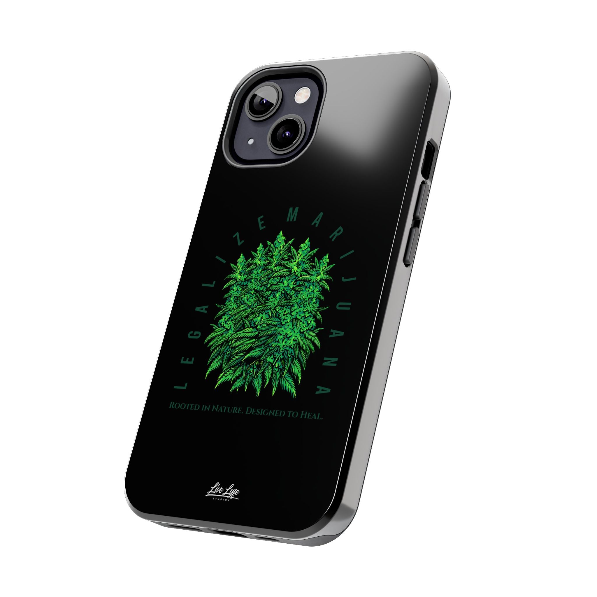 Legalize The Plant Phone Case – Sleek Black Cover