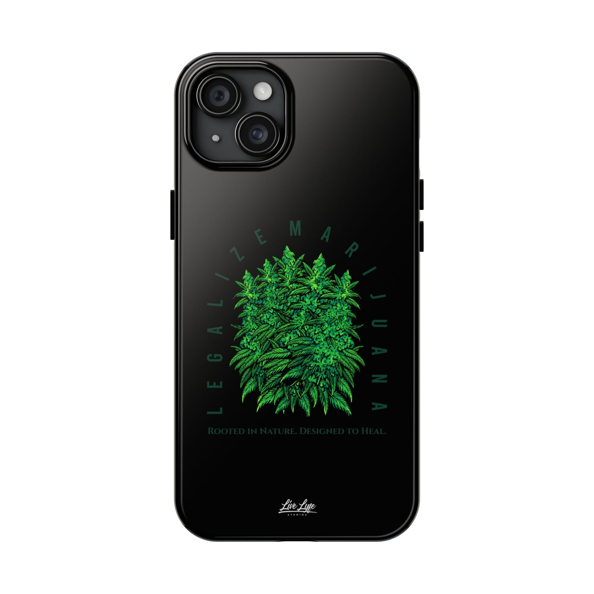 Legalize The Plant Phone Case – Sleek Black Cover