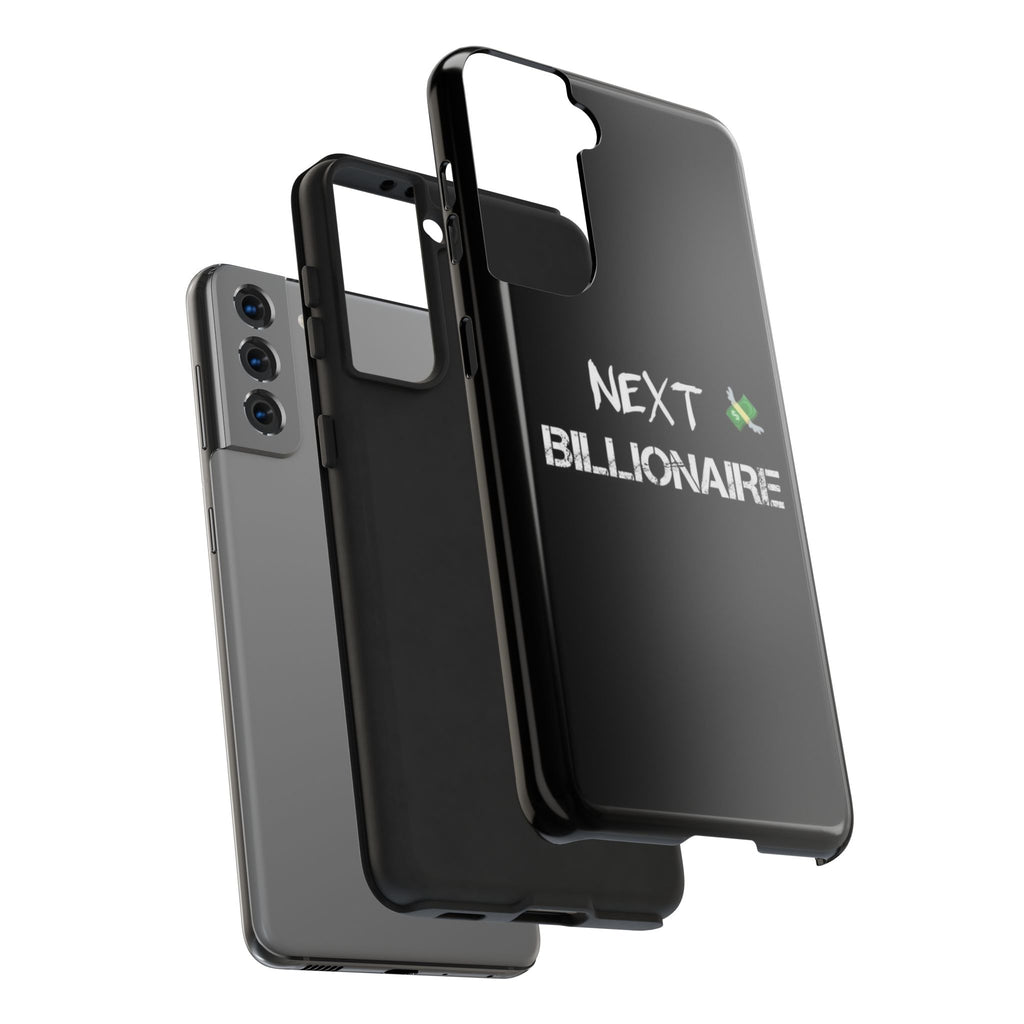 Bold Next Billionaire Phone Case, Tough Phone Cover, Entrepreneur Gift, Motivational Phone Accessory, Unique Tech Decor