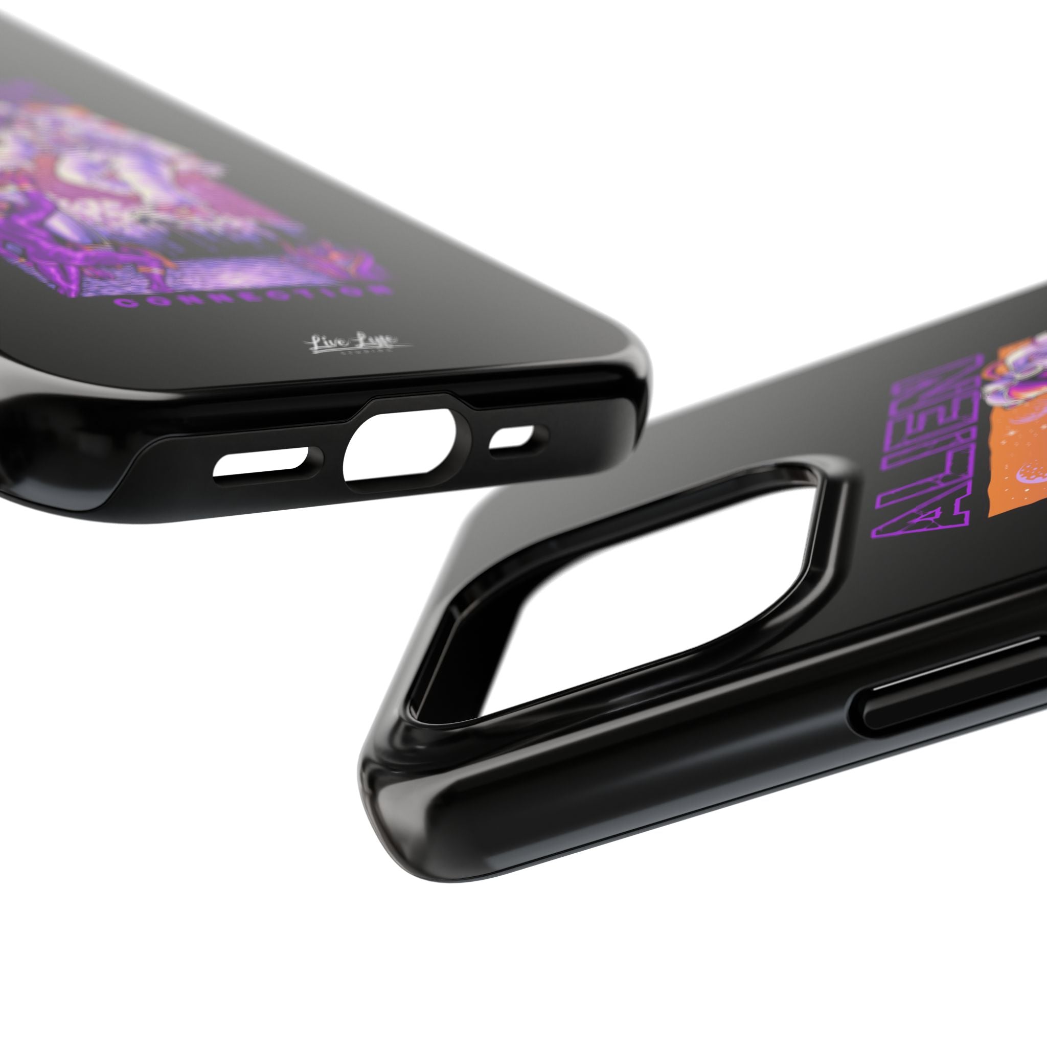 Alien Connection Phone Case – Sleek Black Cover