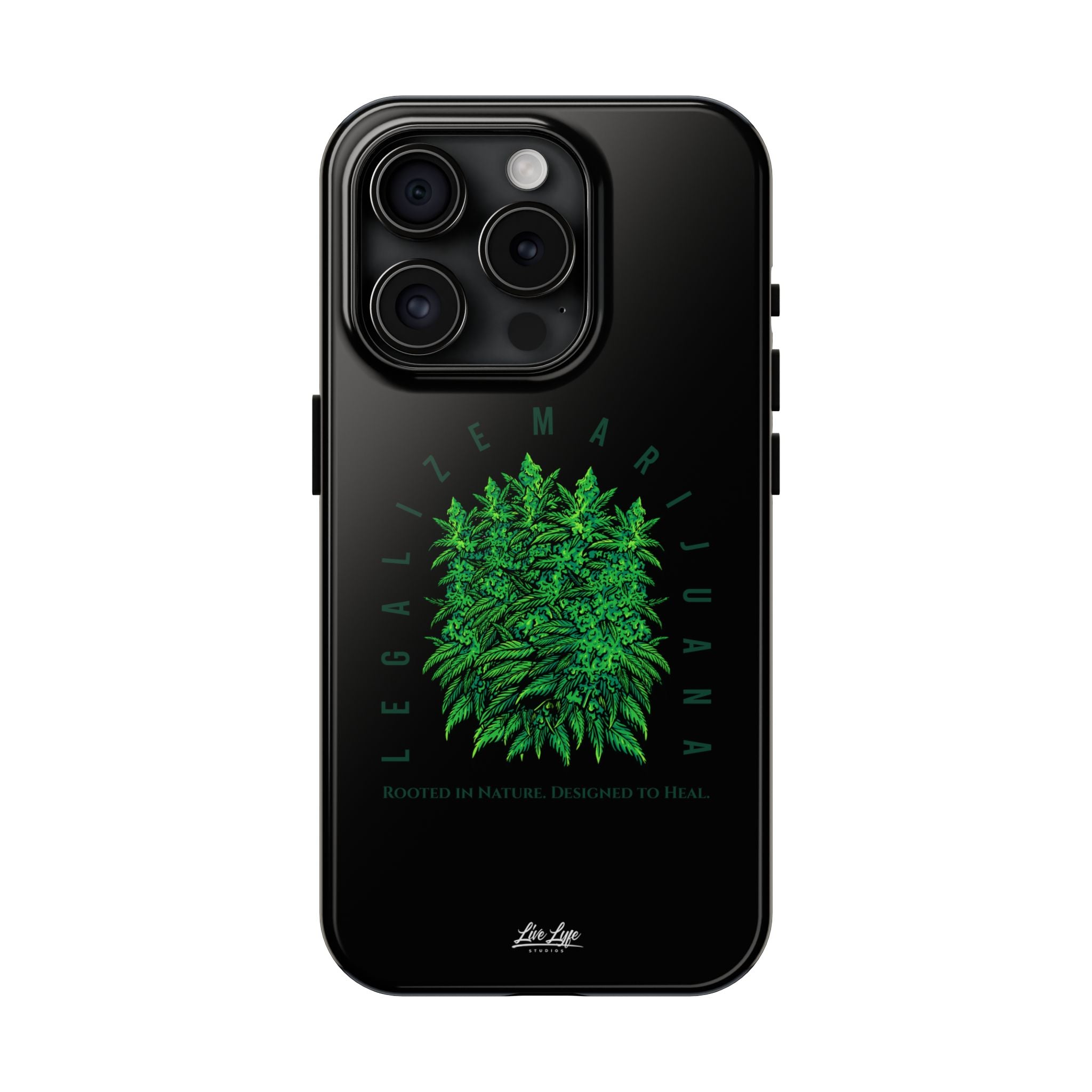 Legalize The Plant Phone Case – Sleek Black Cover