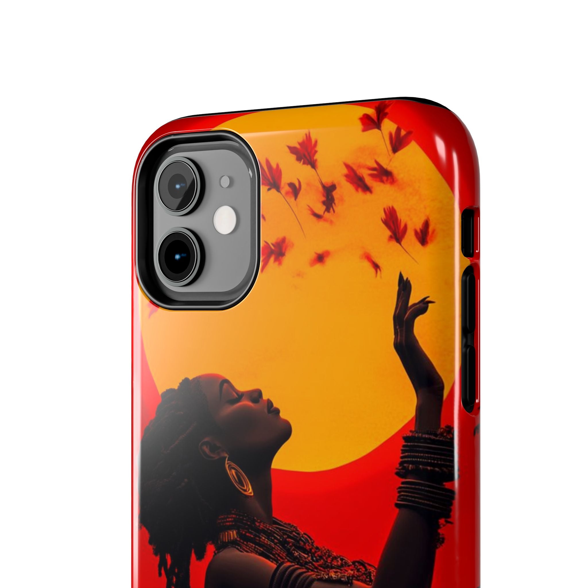 Sunset Spirit, Rasta Soul Awakening Phone Case