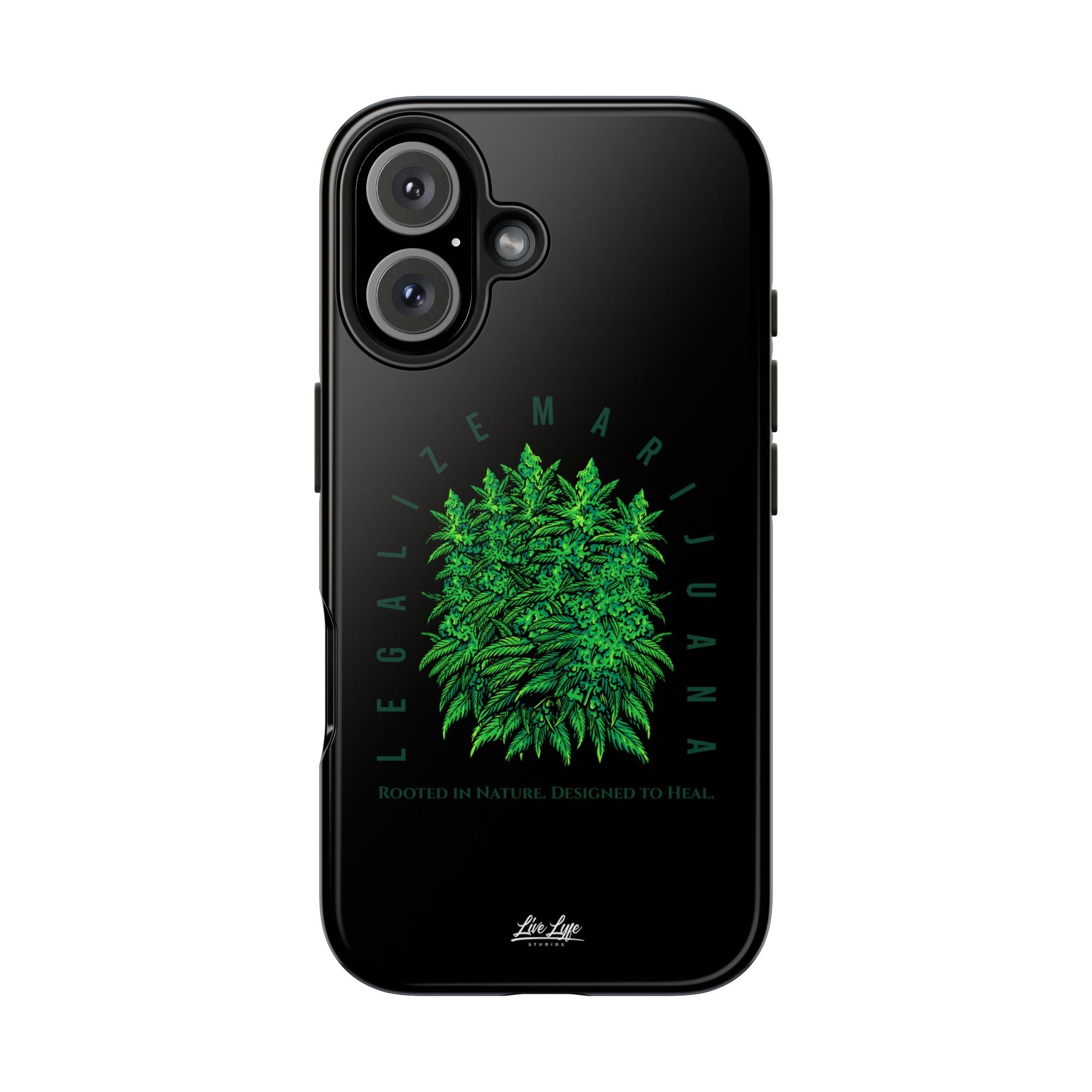 Legalize The Plant Phone Case – Sleek Black Cover