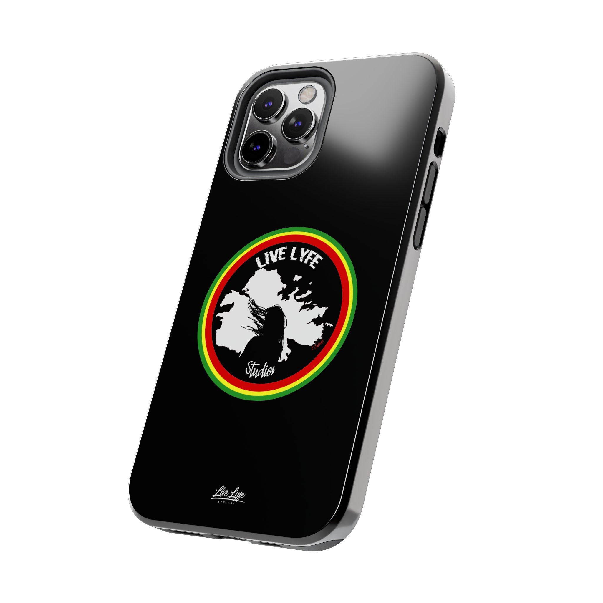 Livel Lyfe Phone Case – Sleek Black Cover