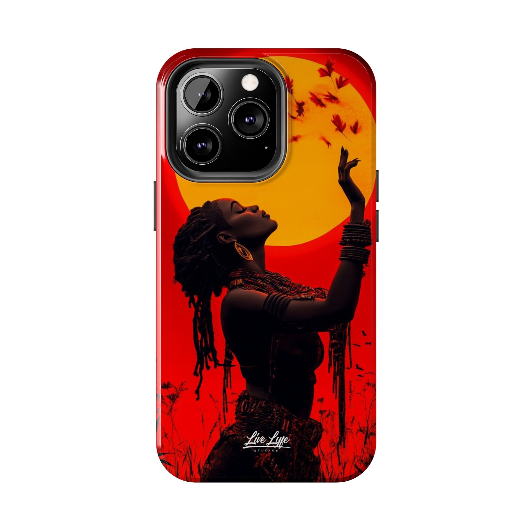 Sunset Spirit, Rasta Soul Awakening Phone Case