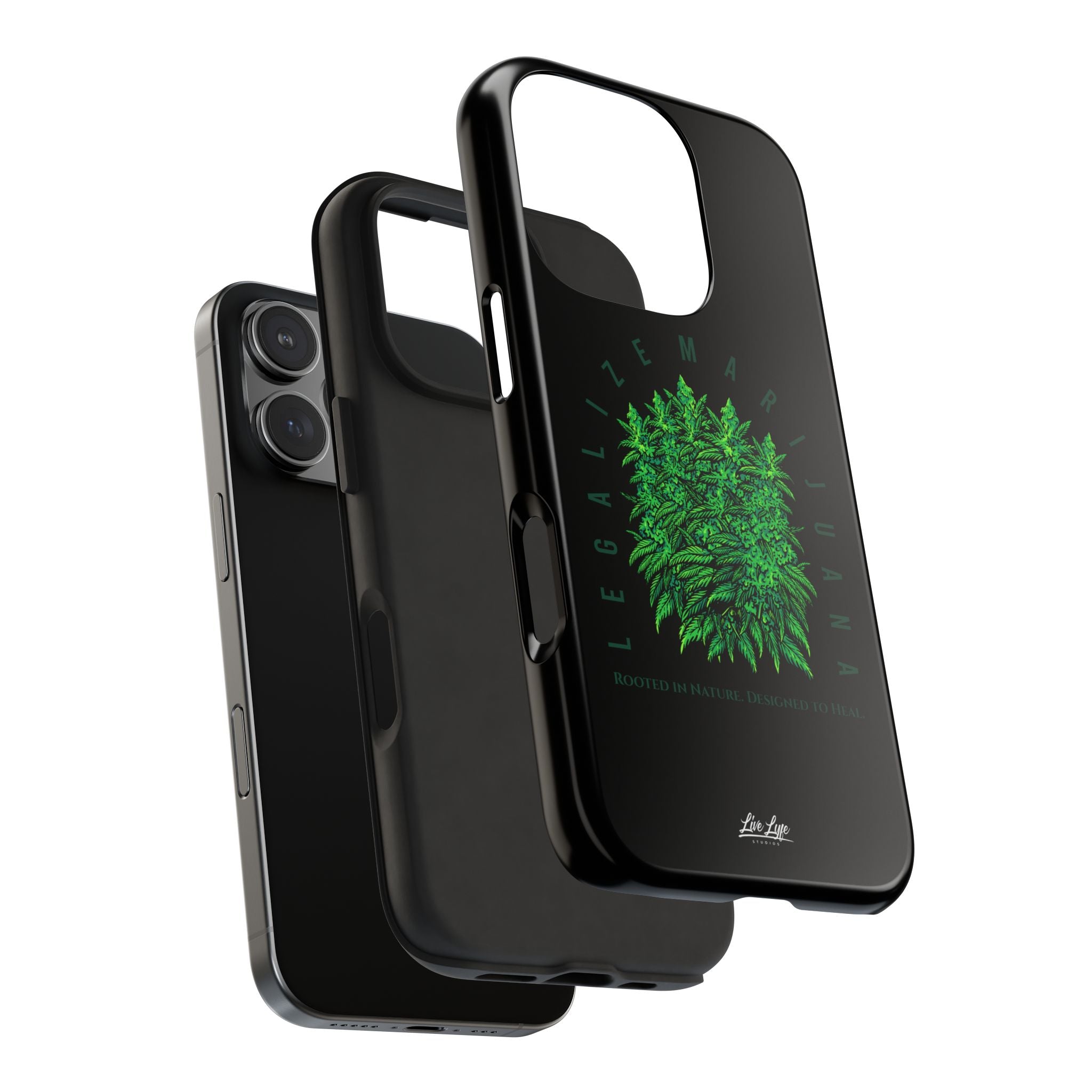 Legalize The Plant Phone Case – Sleek Black Cover