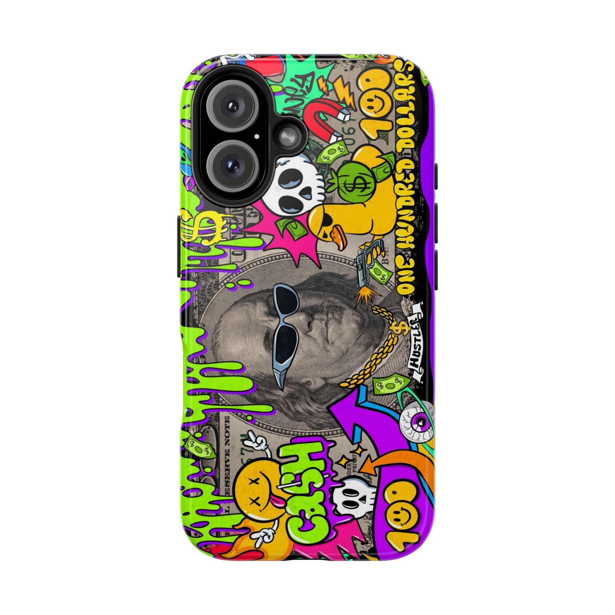Vibrant Abstract Tough iPhone and Samsung Phone Cases - Funky, Graffiti-Style Protection, Perfect for Teens, Unique Gift, Street Art Lover, Cool Accessories