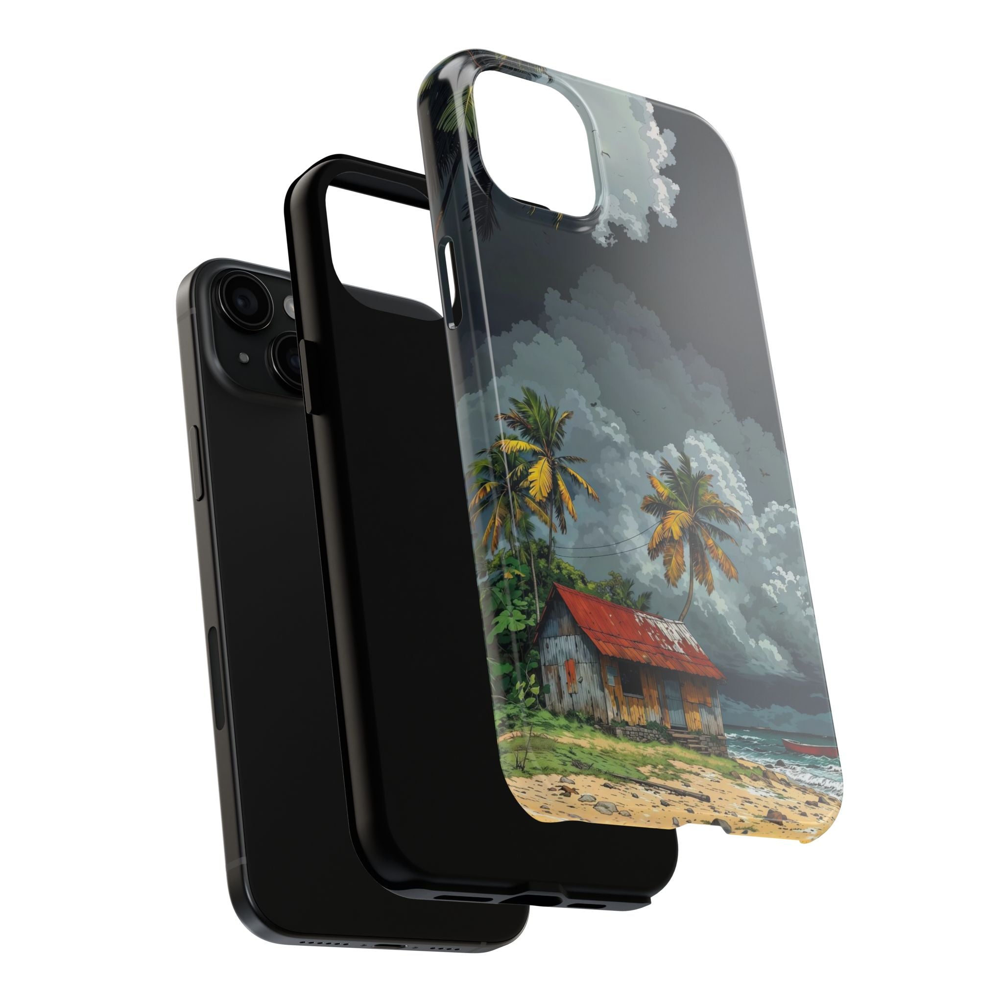 Tropical Beach Phone Cases - Coastal Vibes, Summer Gift, Adventure Ready, Travel Companion, Protective Cover Layer