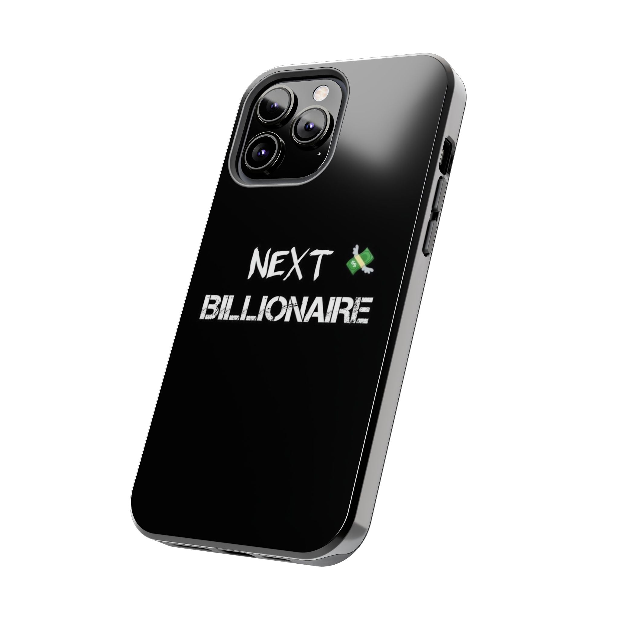 Bold Next Billionaire Phone Case, Tough Phone Cover, Entrepreneur Gift, Motivational Phone Accessory, Unique Tech Decor