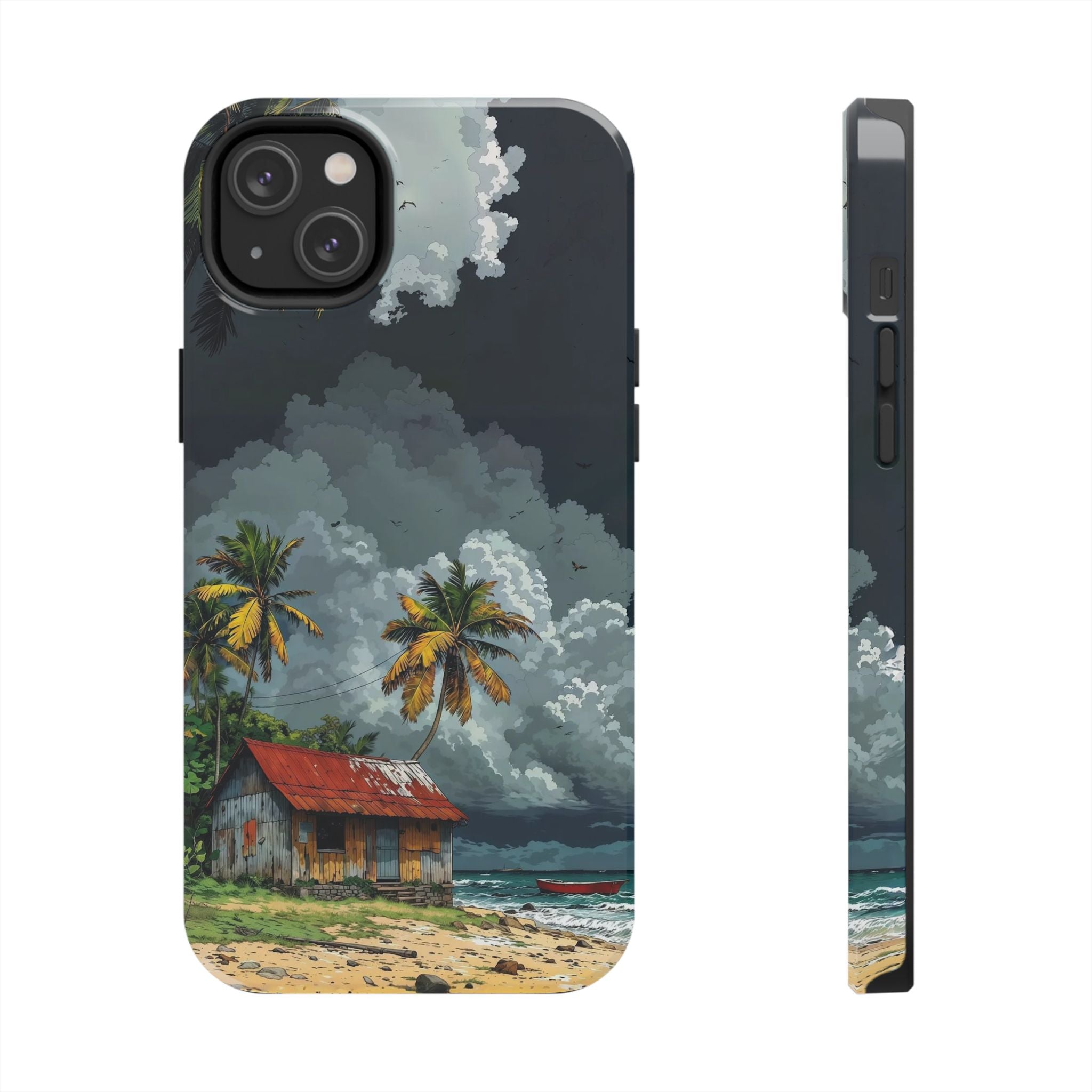 Tropical Beach Phone Cases - Coastal Vibes, Summer Gift, Adventure Ready, Travel Companion, Protective Cover Layer