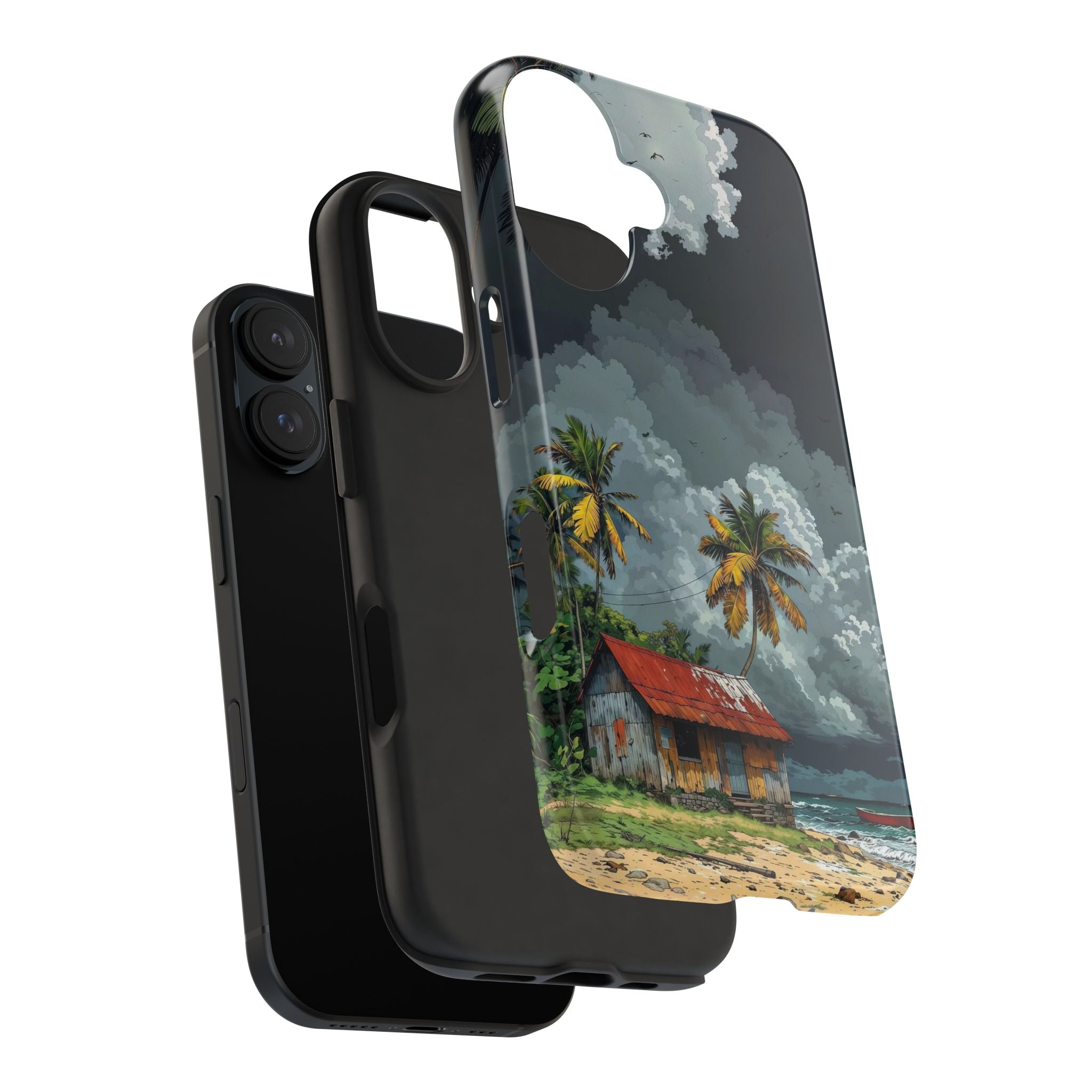 Tropical Beach Phone Cases - Coastal Vibes, Summer Gift, Adventure Ready, Travel Companion, Protective Cover Layer