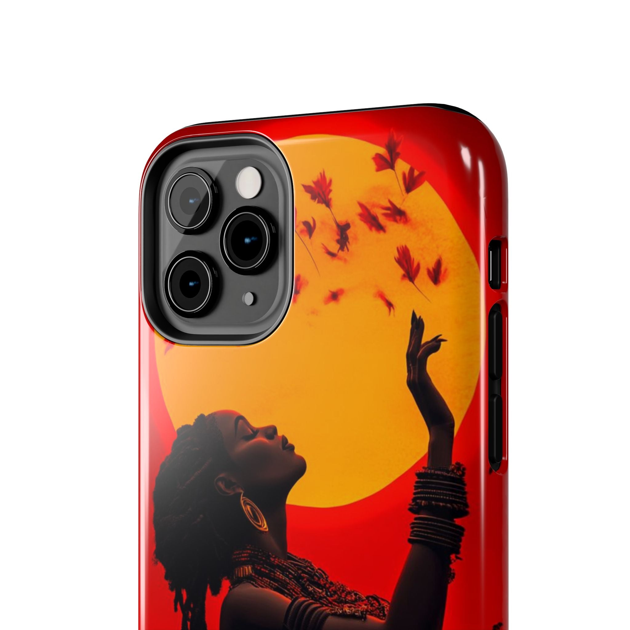 Sunset Spirit, Rasta Soul Awakening Phone Case