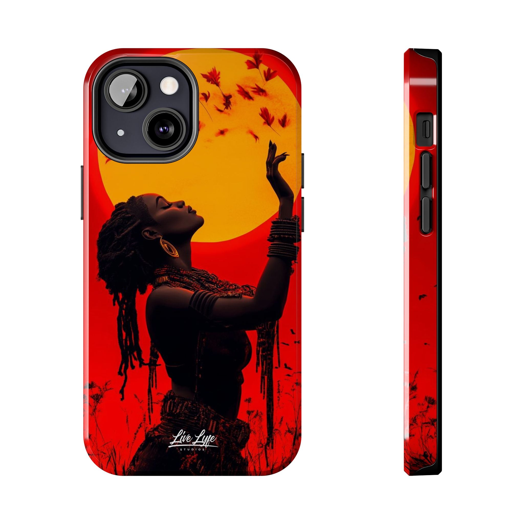 Sunset Spirit, Rasta Soul Awakening Phone Case
