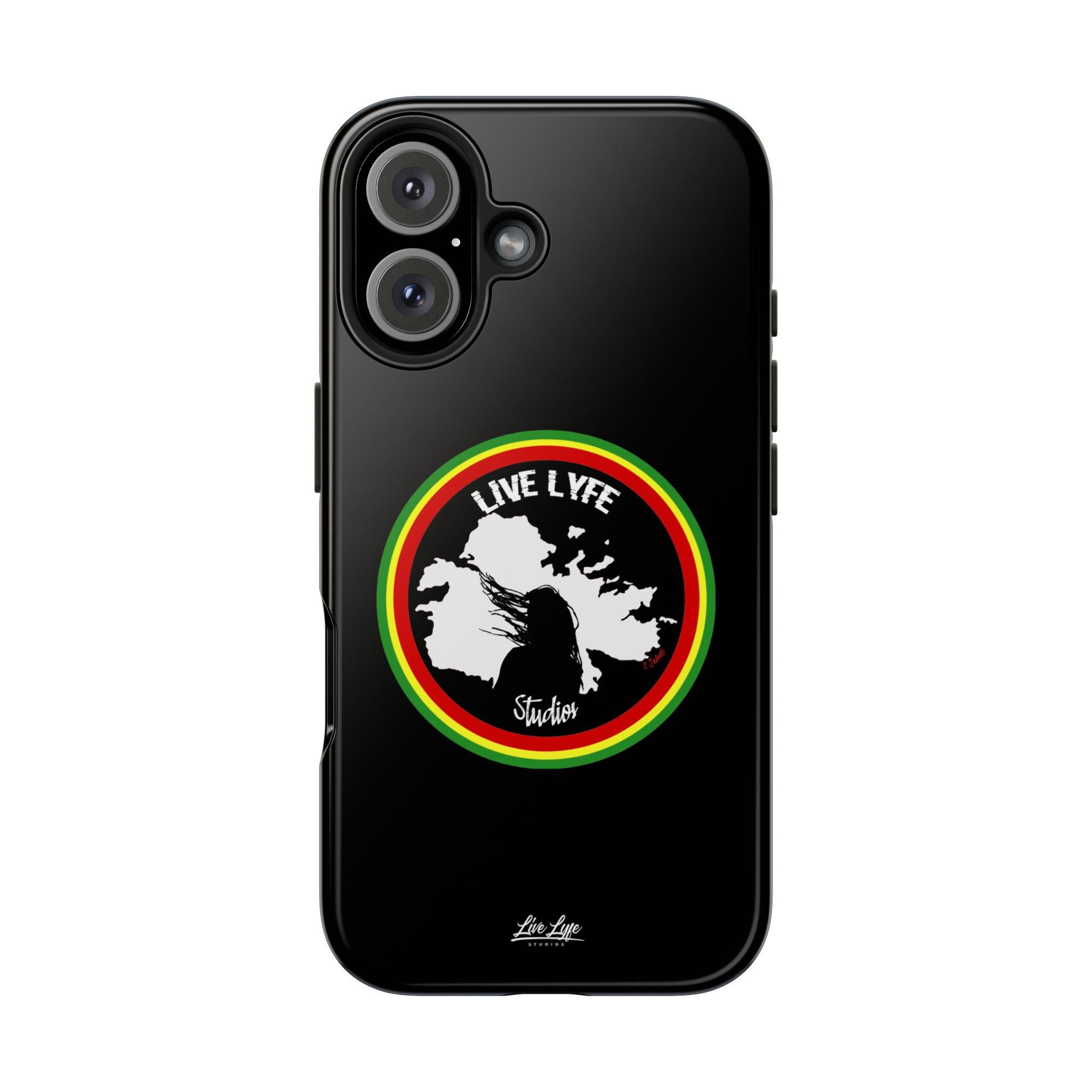 Livel Lyfe Phone Case – Sleek Black Cover