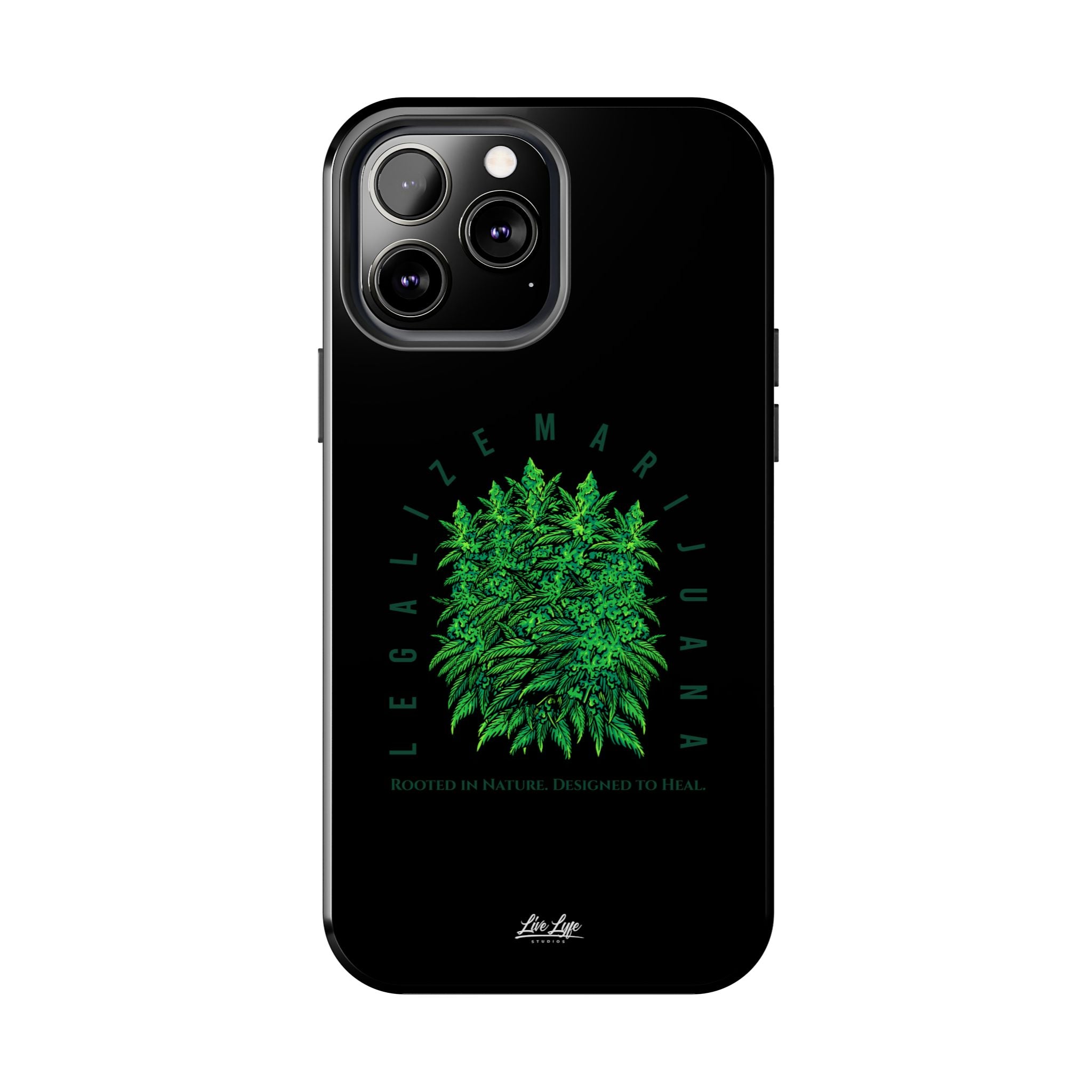 Legalize The Plant Phone Case – Sleek Black Cover