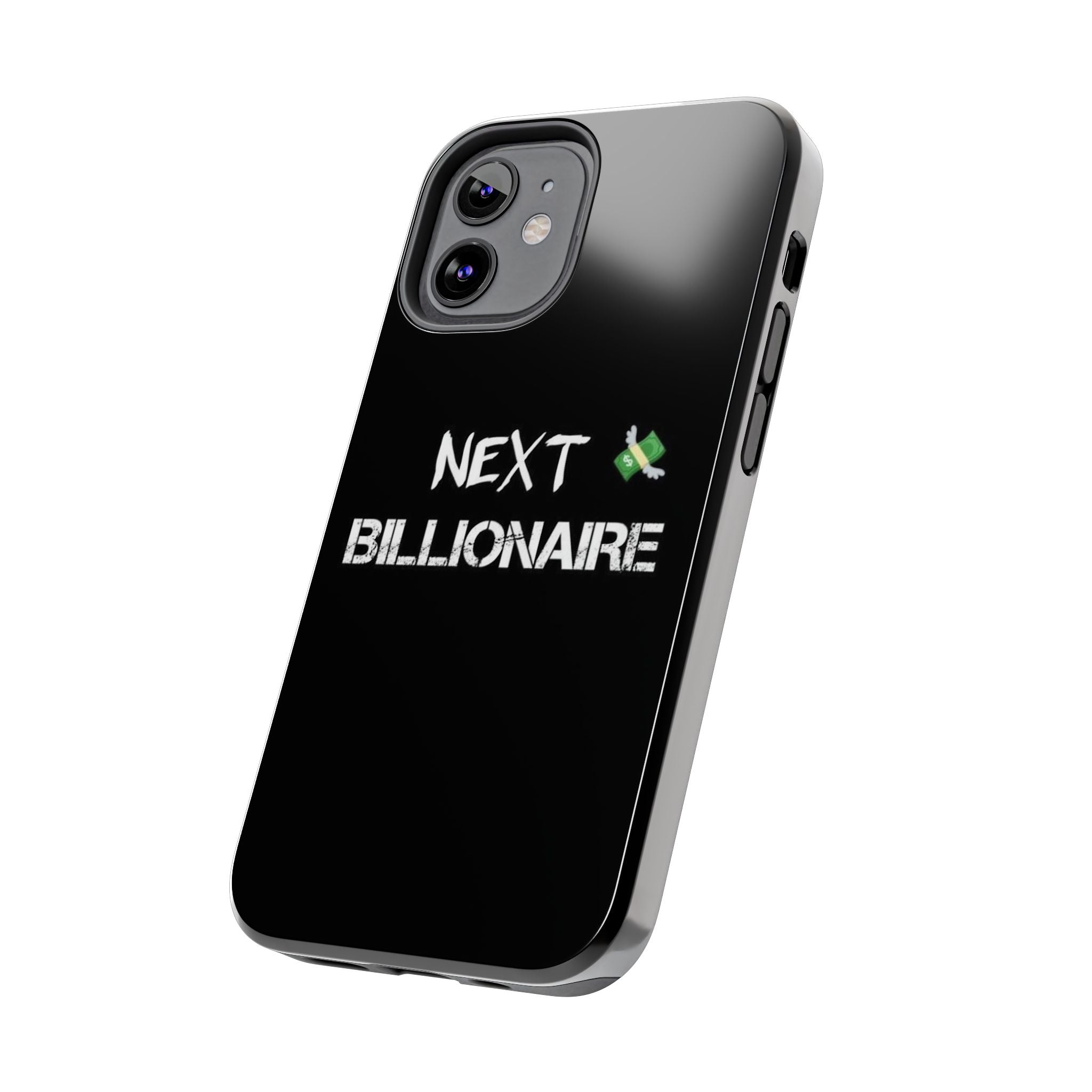 Bold Next Billionaire Phone Case, Tough Phone Cover, Entrepreneur Gift, Motivational Phone Accessory, Unique Tech Decor