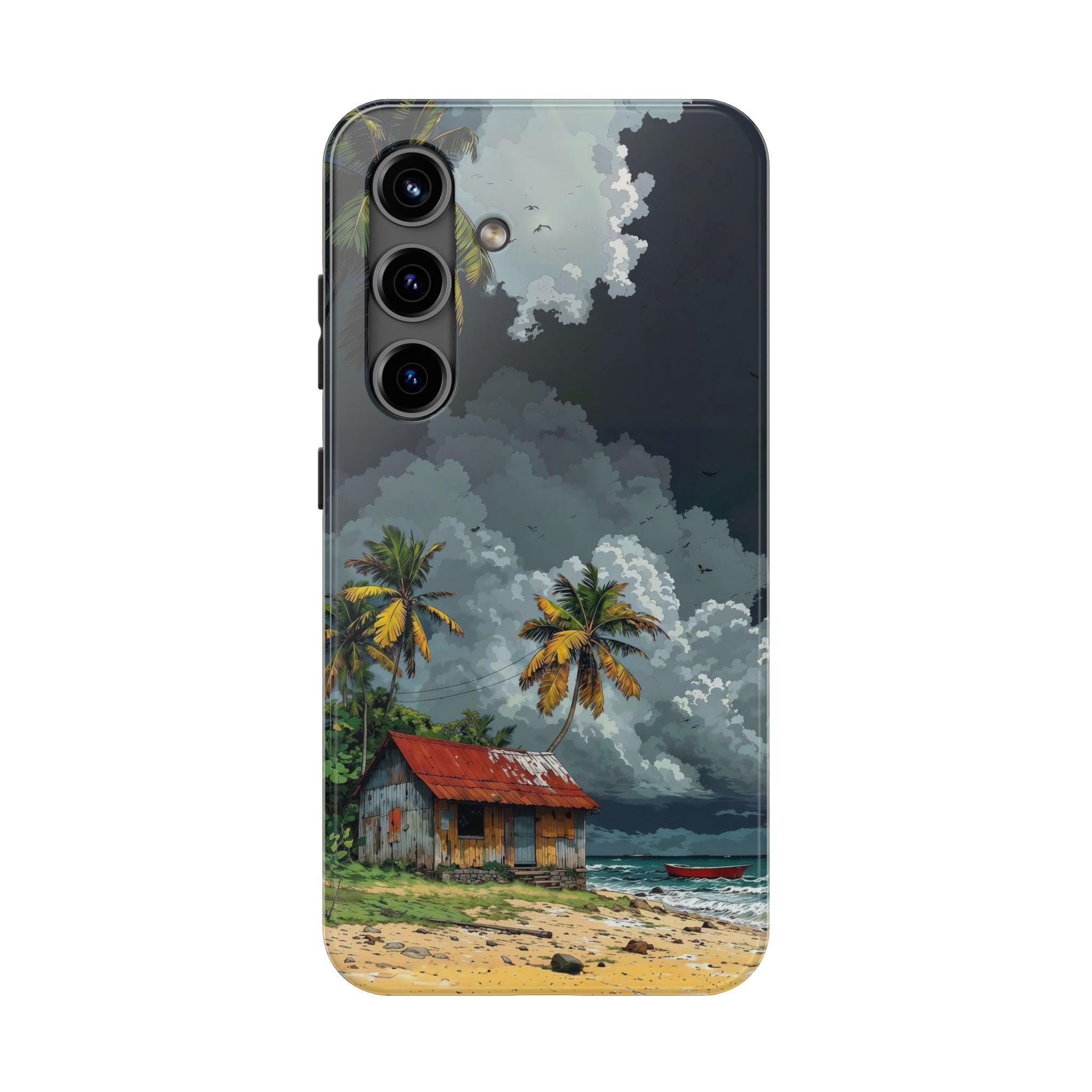 Tropical Beach Phone Cases - Coastal Vibes, Summer Gift, Adventure Ready, Travel Companion, Protective Cover Layer