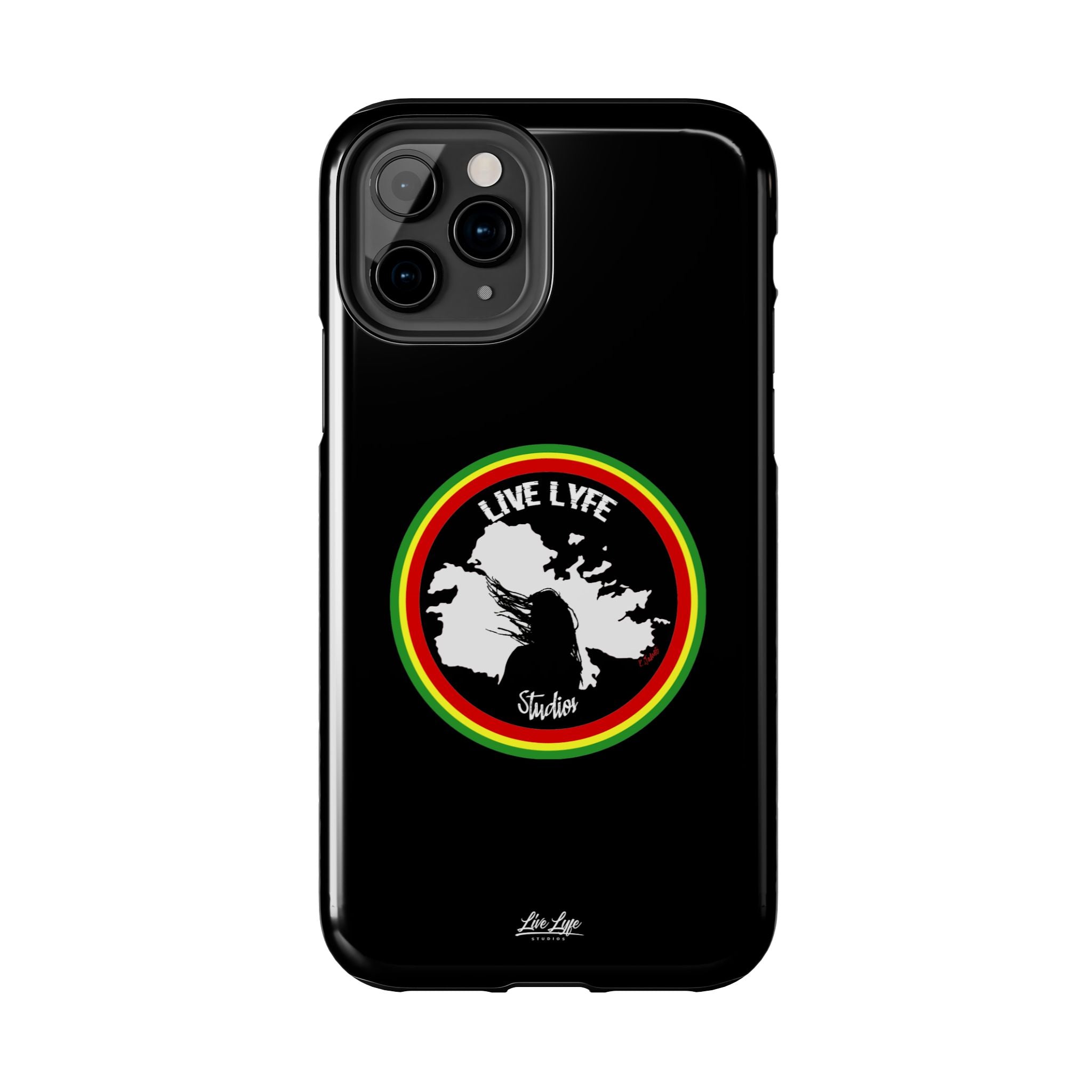 Livel Lyfe Phone Case – Sleek Black Cover