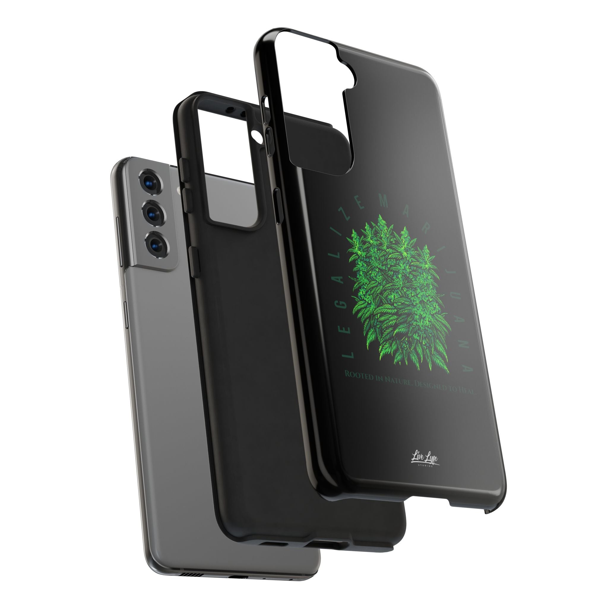 Legalize The Plant Phone Case – Sleek Black Cover