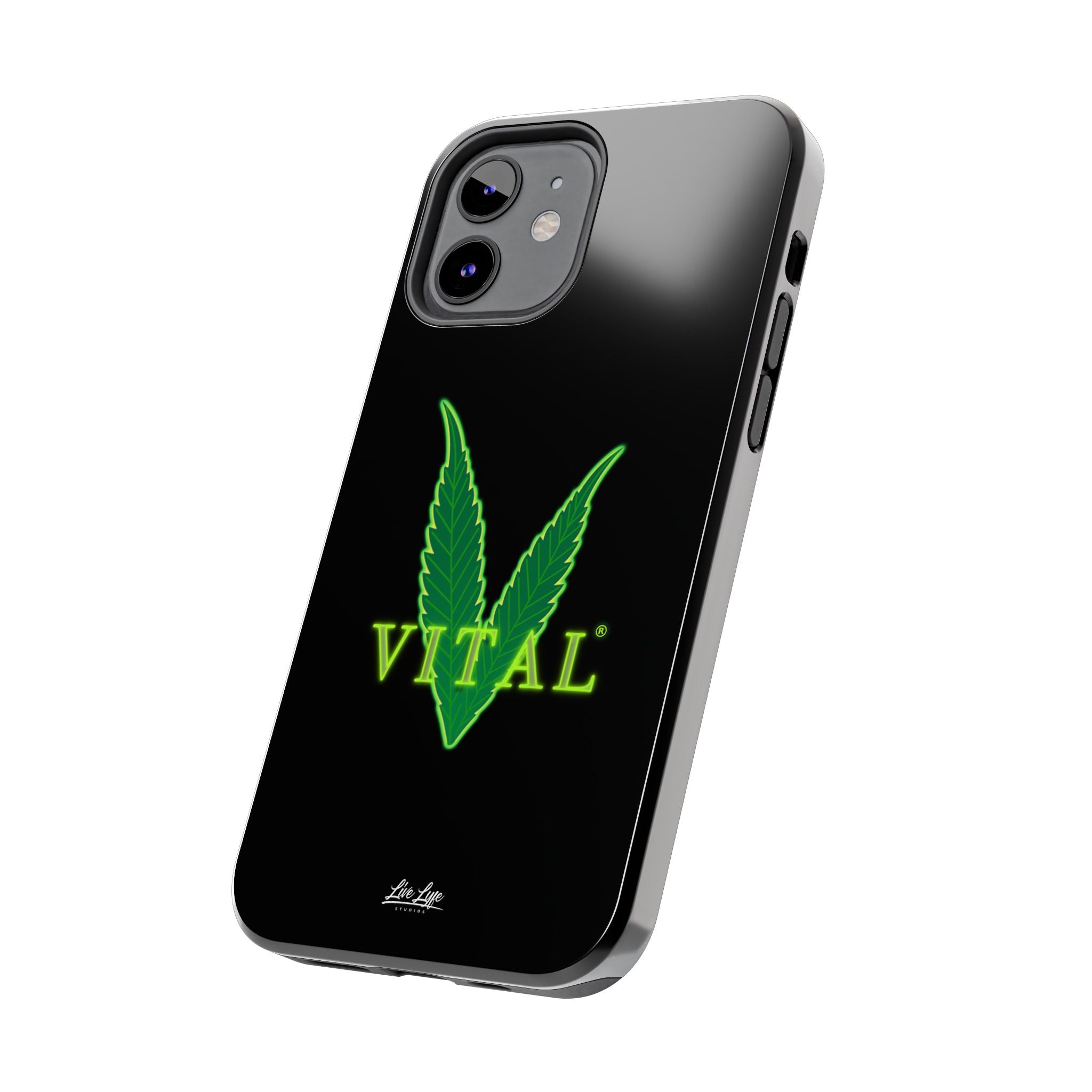 Vital Lyfe Phone Case – Sleek Black Cover
