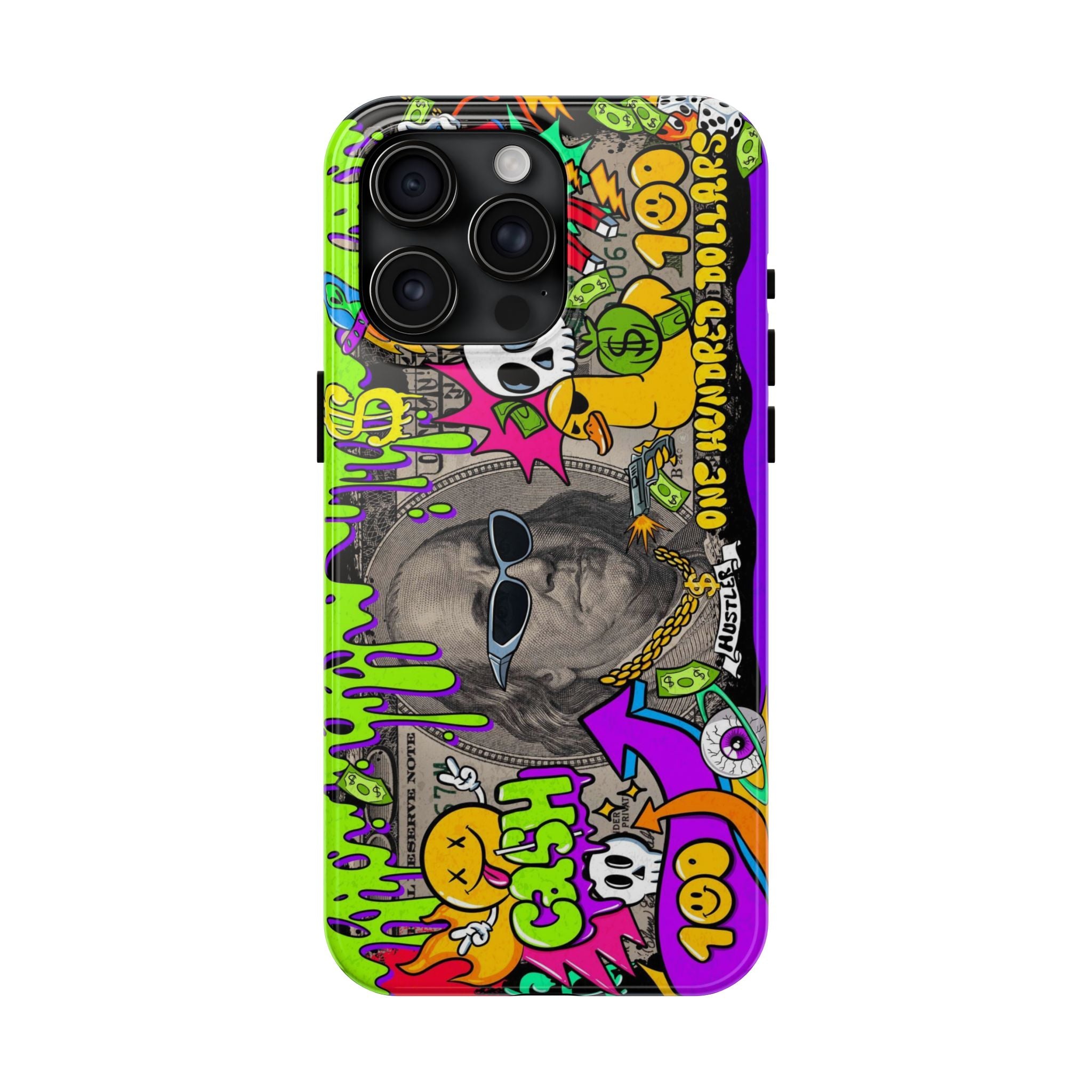 Vibrant Abstract Tough iPhone and Samsung Phone Cases - Funky, Graffiti-Style Protection, Perfect for Teens, Unique Gift, Street Art Lover, Cool Accessories