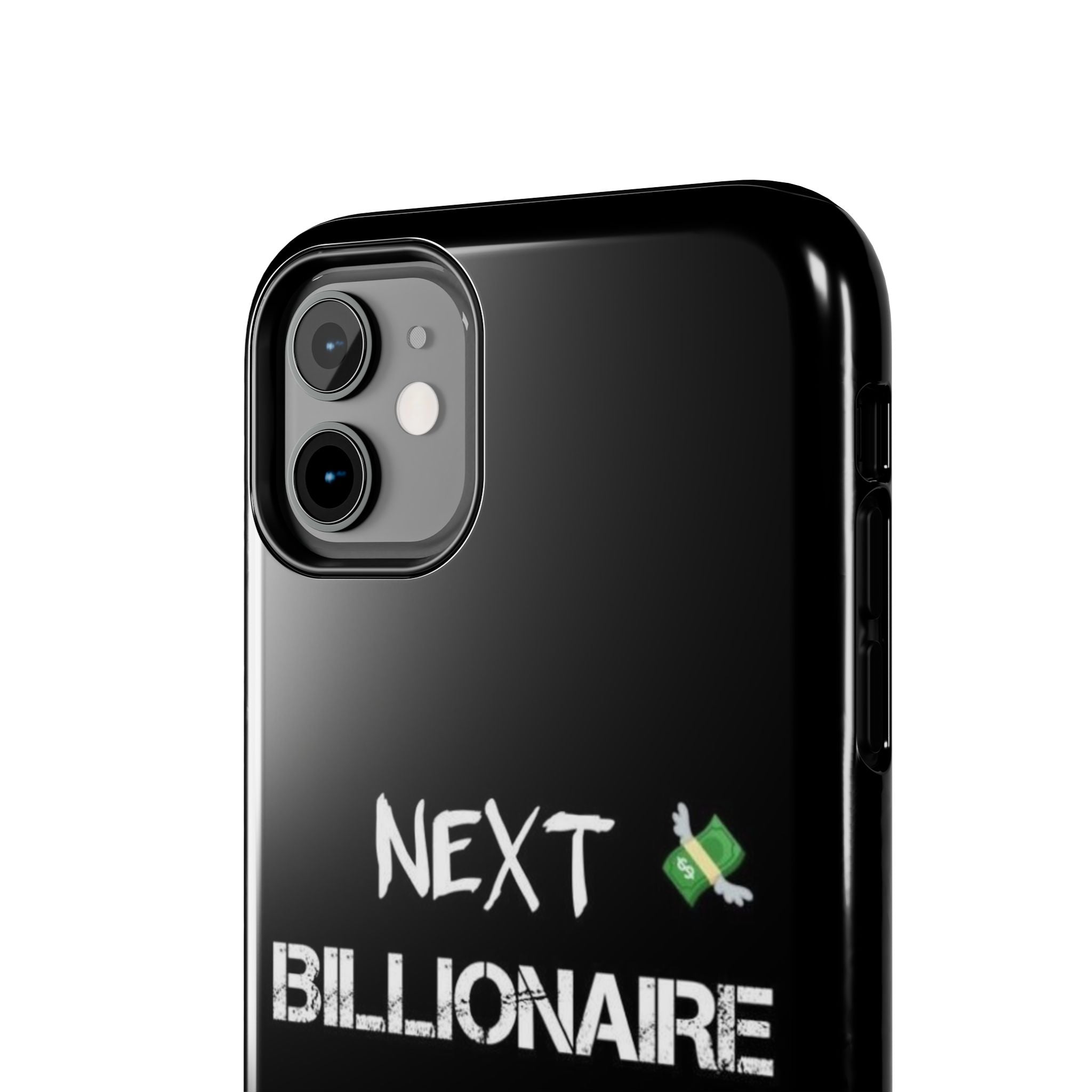 Bold Next Billionaire Phone Case, Tough Phone Cover, Entrepreneur Gift, Motivational Phone Accessory, Unique Tech Decor