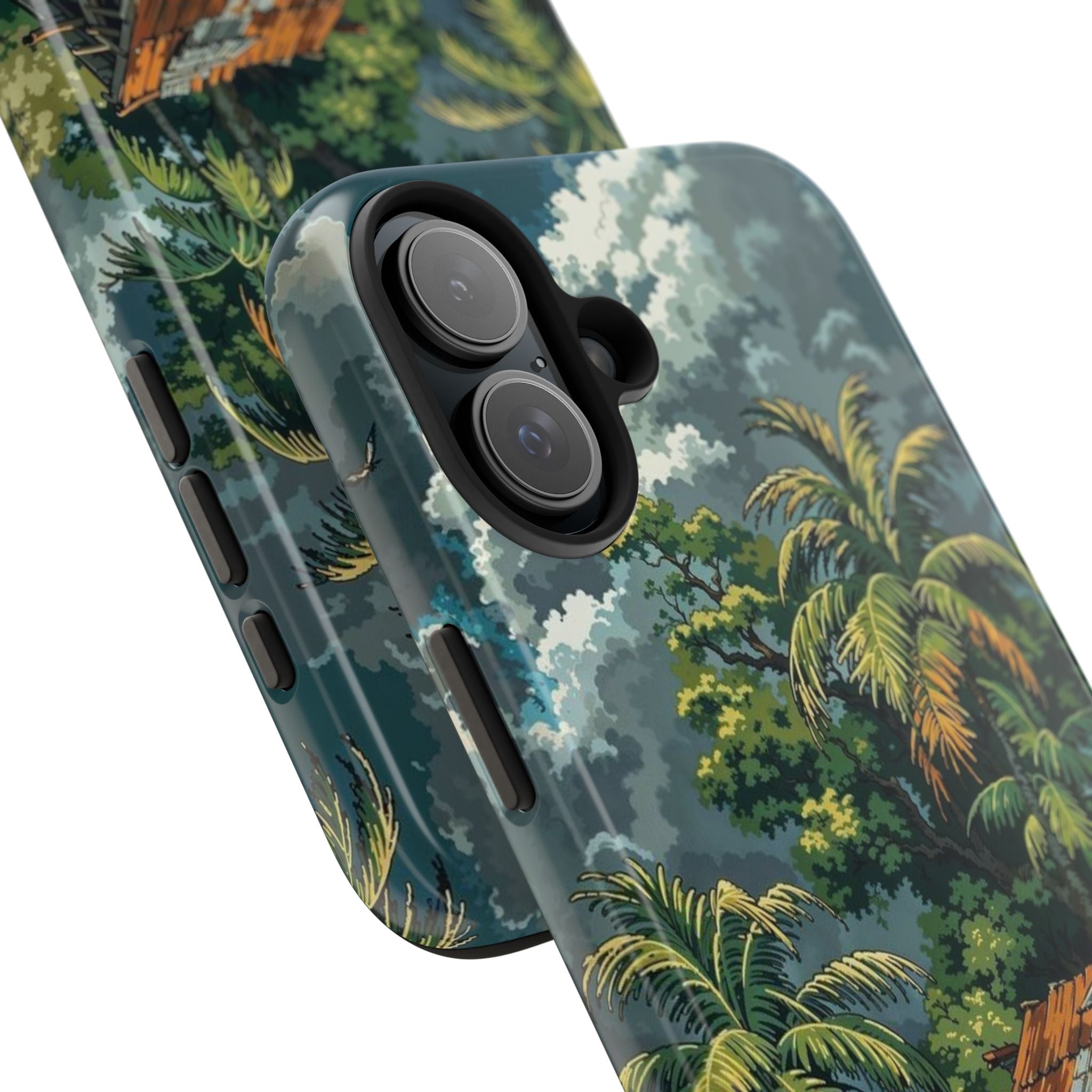 Tropical Paradise Tough iPhone and Samsung Cases - Beach Vibe, Summer Gift, Durable Protection for Adventure Lovers, Coastal Decor, Phone Accessories
