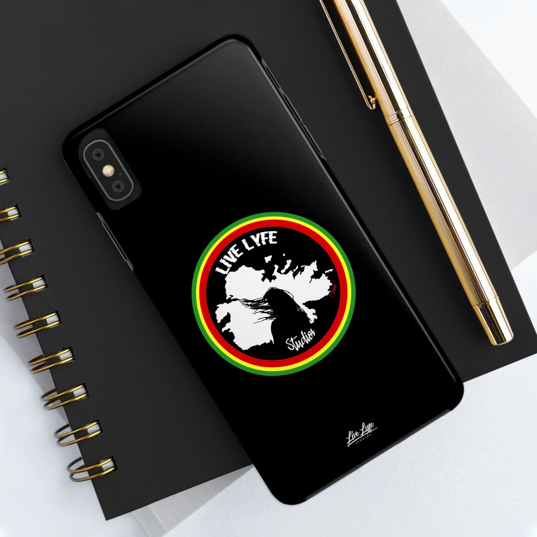 Livel Lyfe Phone Case – Sleek Black Cover