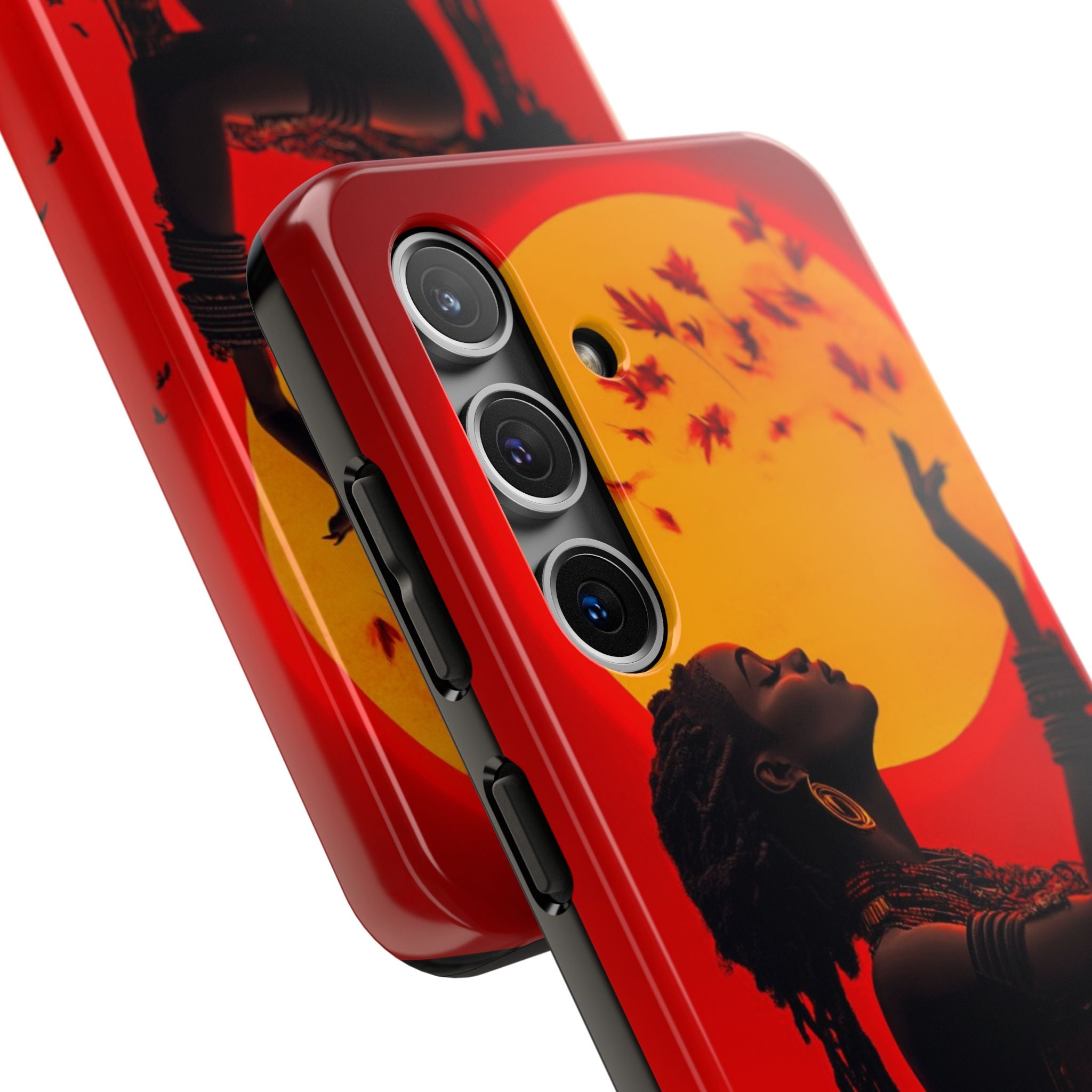 Sunset Spirit, Rasta Soul Awakening Phone Case