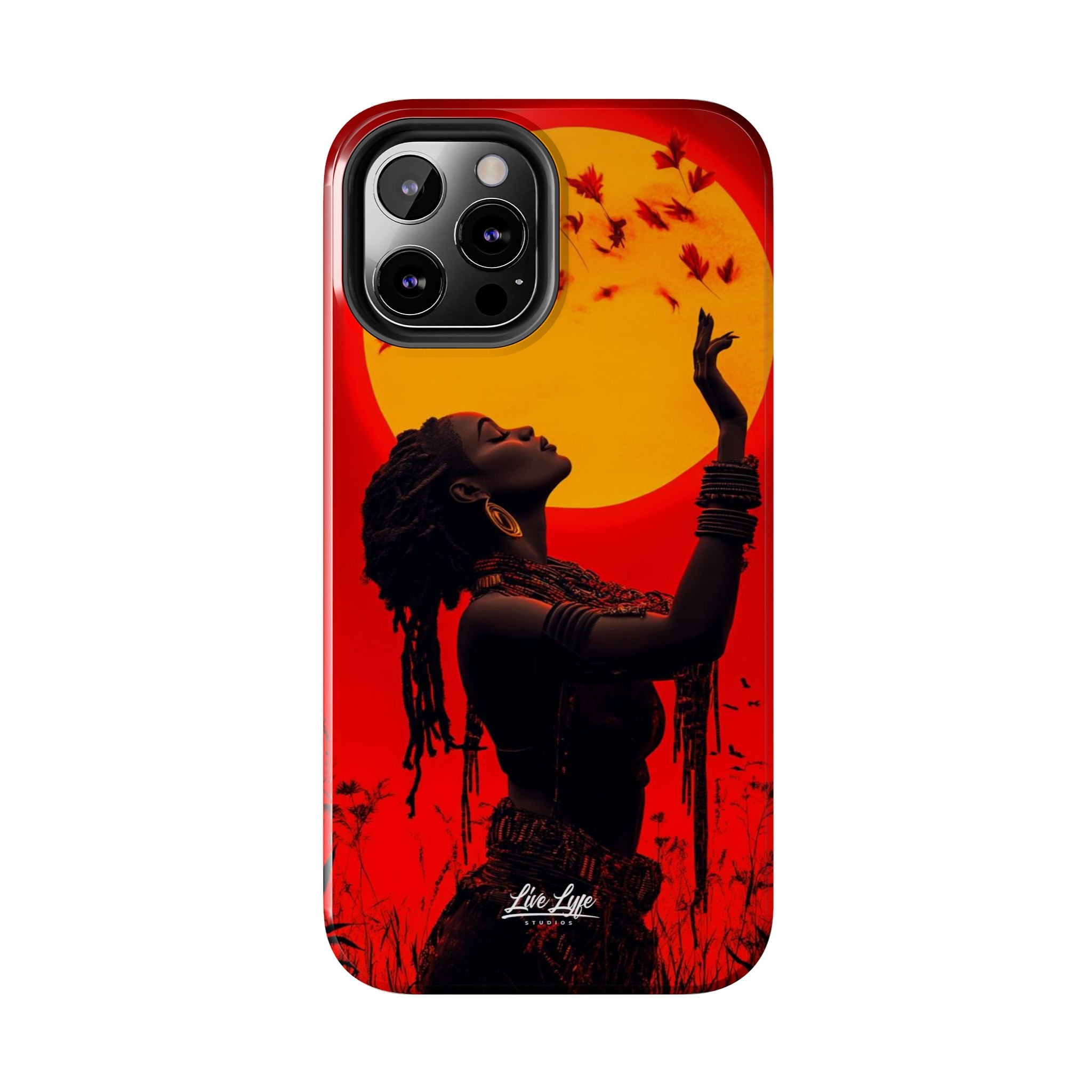 Sunset Spirit, Rasta Soul Awakening Phone Case