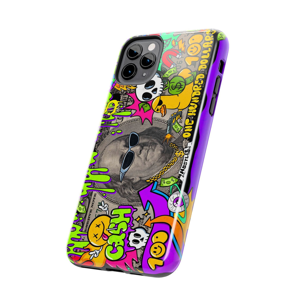 Vibrant Abstract Tough iPhone and Samsung Phone Cases - Funky, Graffiti-Style Protection, Perfect for Teens, Unique Gift, Street Art Lover, Cool Accessories