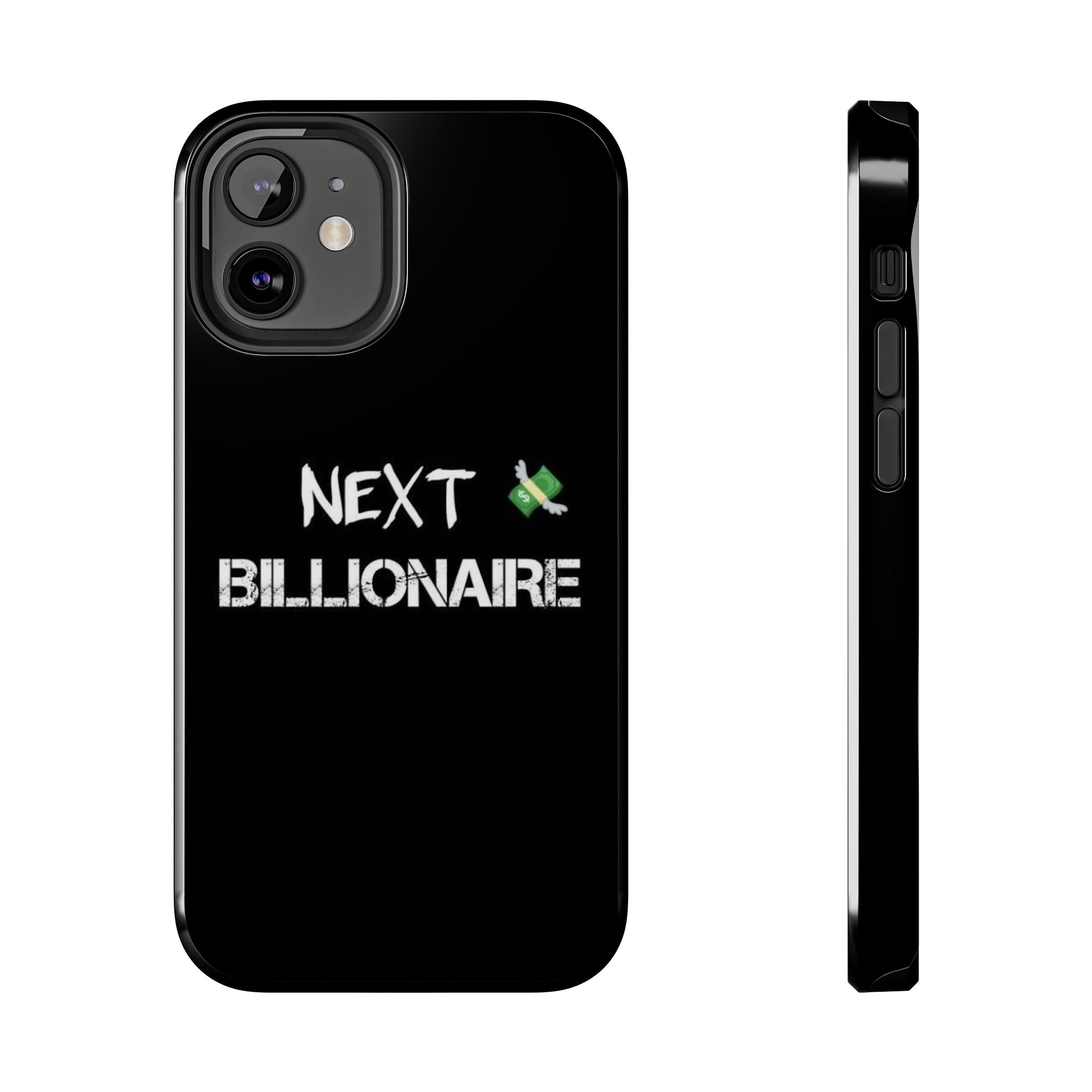 Bold Next Billionaire Phone Case, Tough Phone Cover, Entrepreneur Gift, Motivational Phone Accessory, Unique Tech Decor