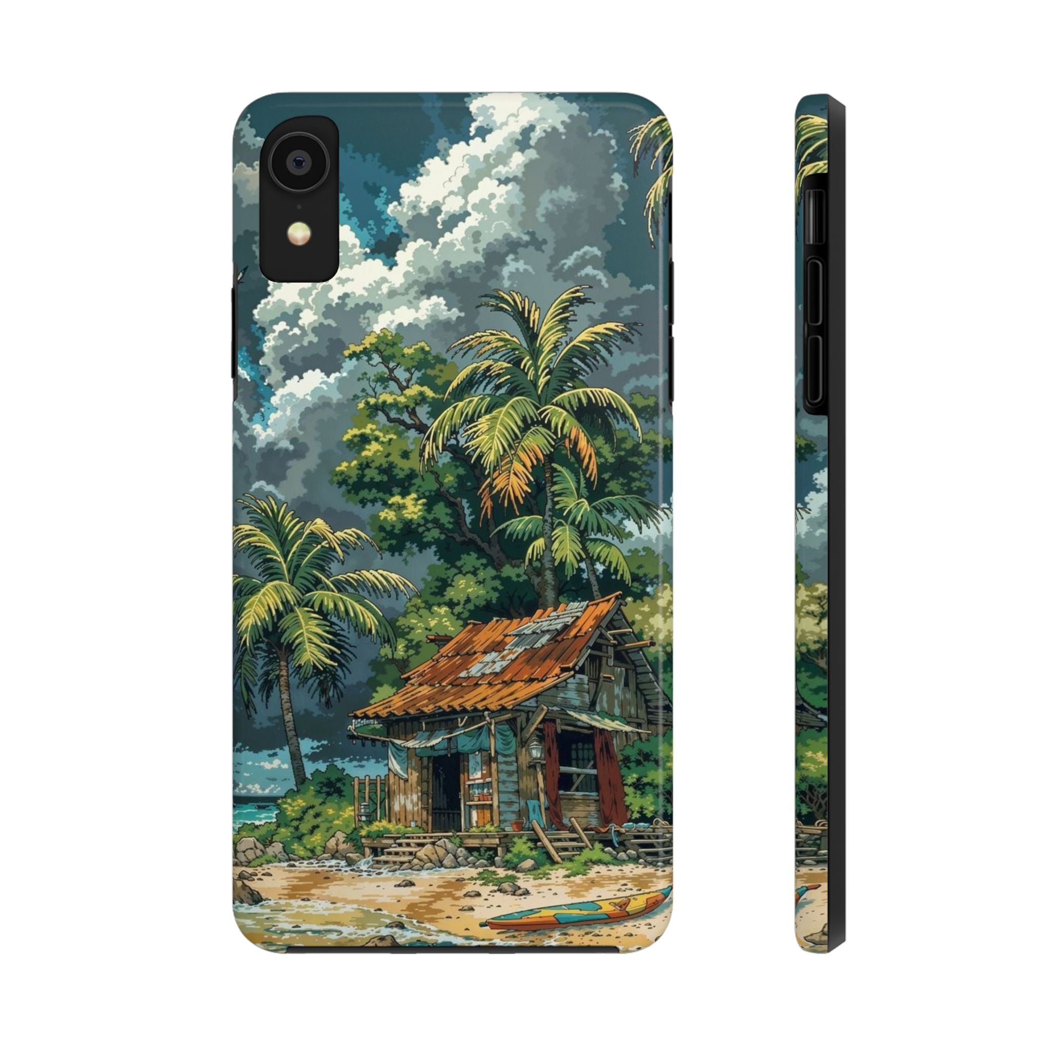 Tropical Paradise Tough iPhone and Samsung Cases - Beach Vibe, Summer Gift, Durable Protection for Adventure Lovers, Coastal Decor, Phone Accessories