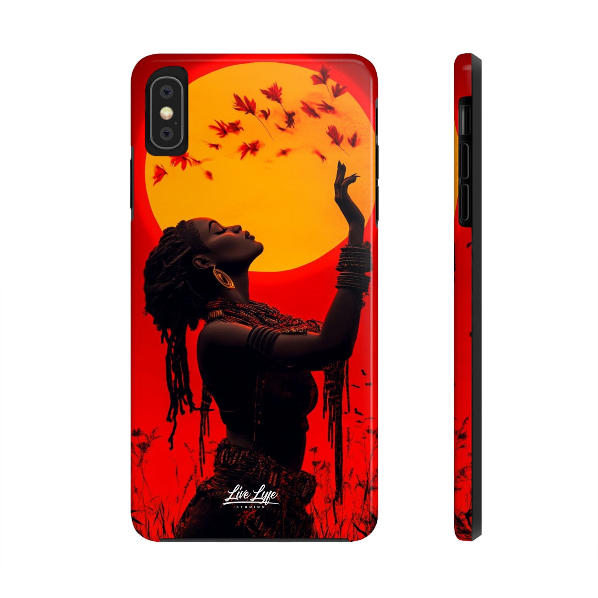 Sunset Spirit, Rasta Soul Awakening Phone Case