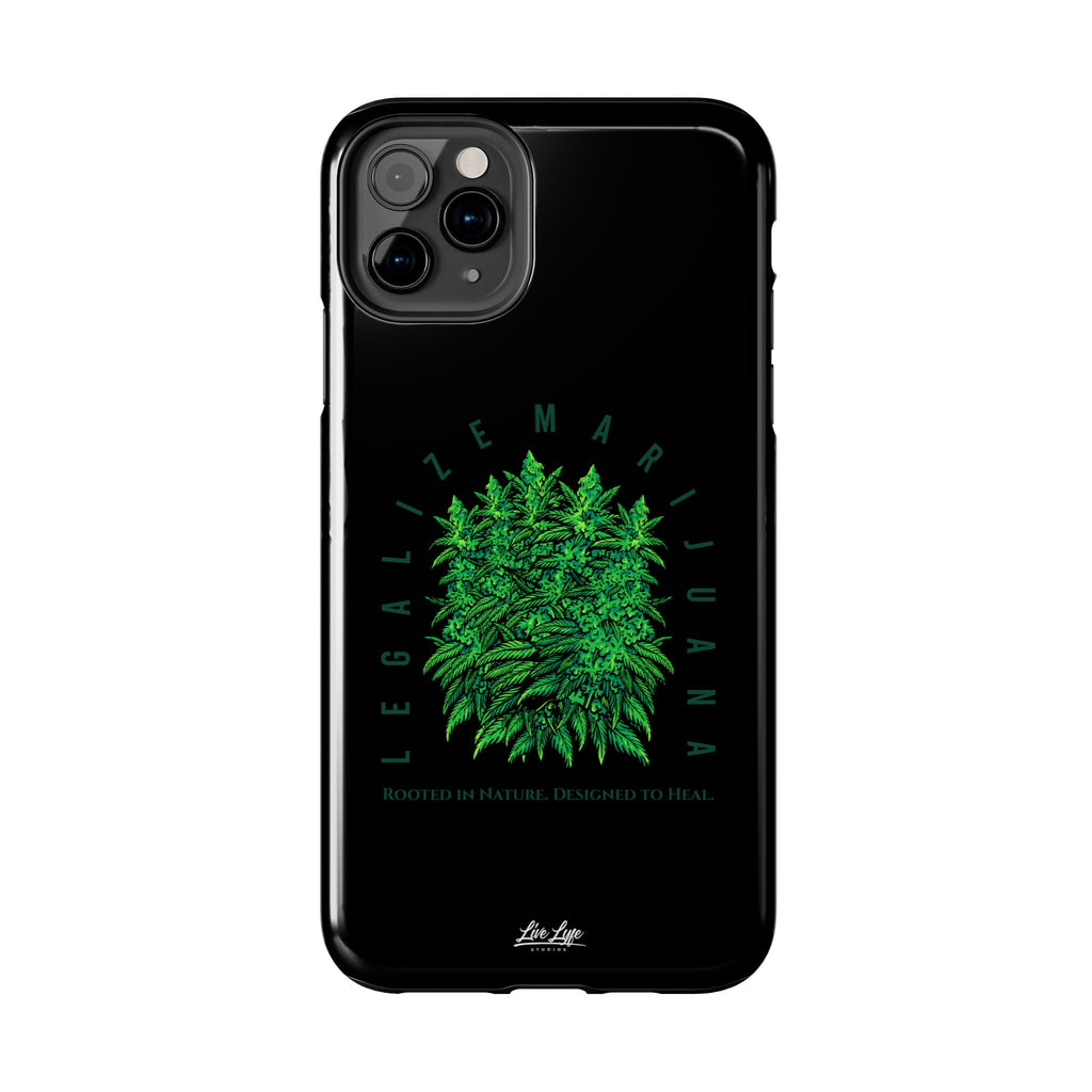 Legalize The Plant Phone Case – Sleek Black Cover