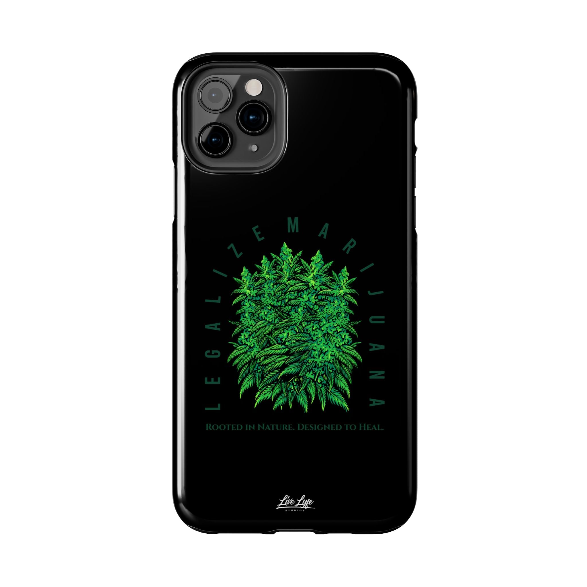 Legalize The Plant Phone Case – Sleek Black Cover