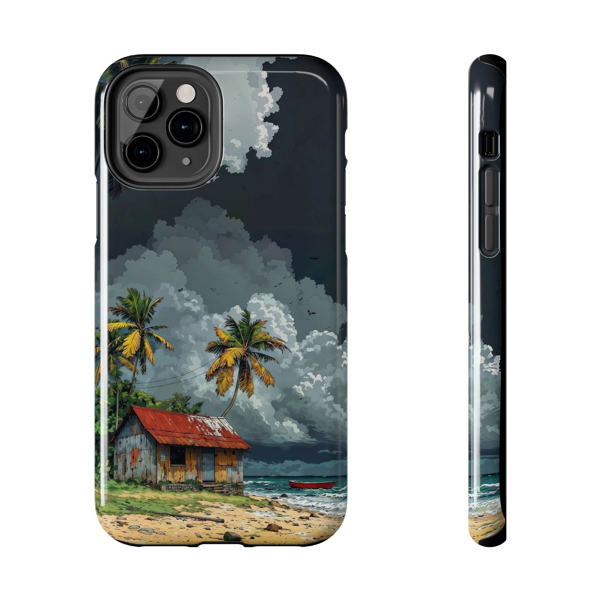 Tropical Beach Phone Cases - Coastal Vibes, Summer Gift, Adventure Ready, Travel Companion, Protective Cover Layer