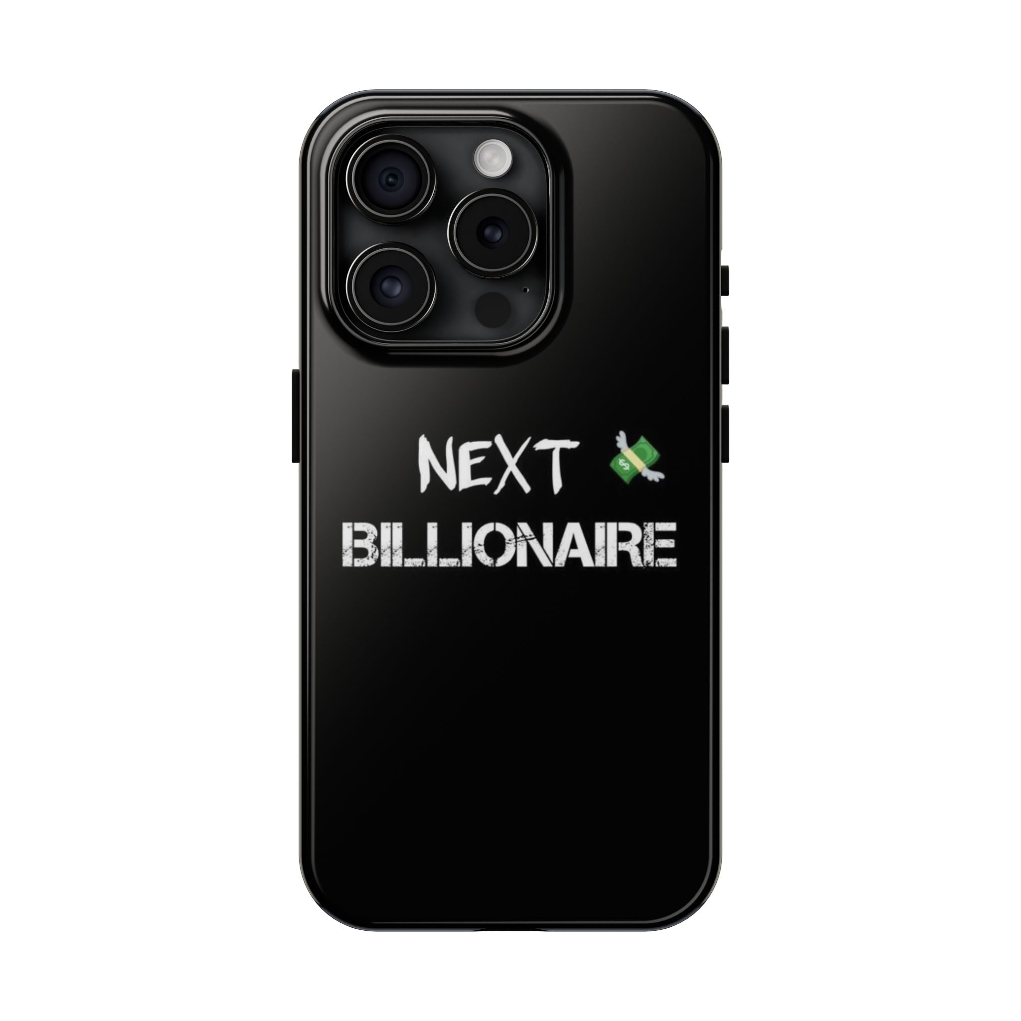 Bold Next Billionaire Phone Case, Tough Phone Cover, Entrepreneur Gift, Motivational Phone Accessory, Unique Tech Decor